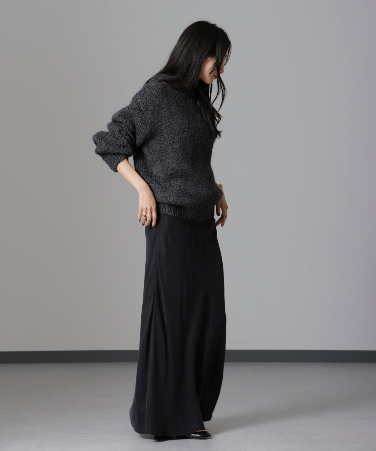 TRICOTS JEAN MARC/別注 ニットフーディー 6714222052