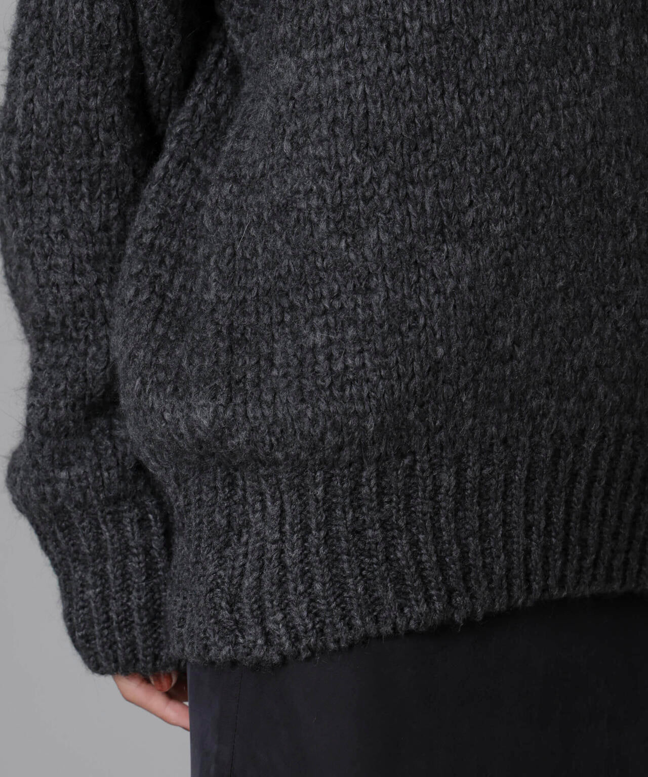 TRICOTS JEAN MARC/別注 ニットフーディー 6714222052