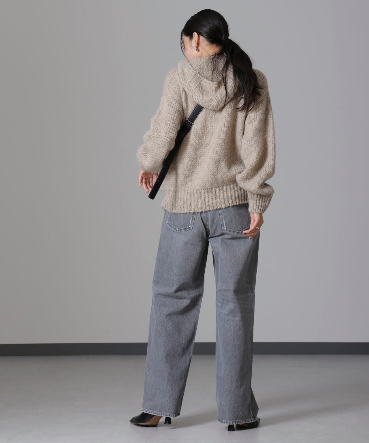 TRICOTS JEAN MARC/別注 ニットフーディー 6714222052