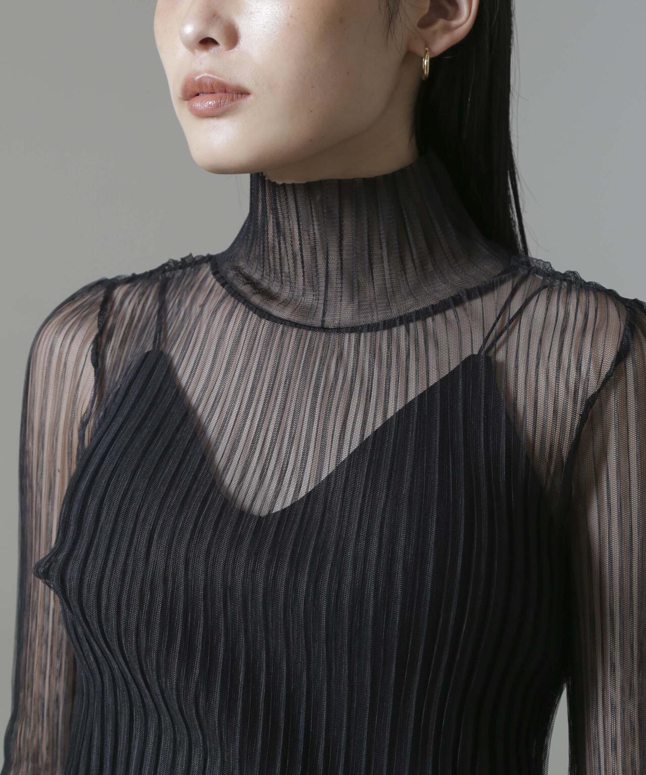 ESTHE／High Neck Mesh Pleated Top 142-3098a1-768x1075.jpg