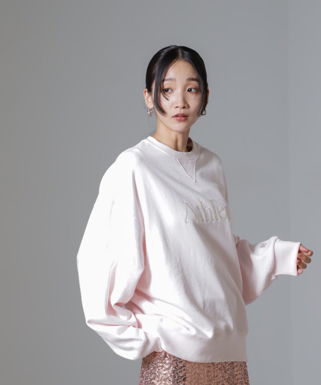 RUSSELL ATHLETIC/別注 Sweat Crew Neck Emb.Shirt 6714223043