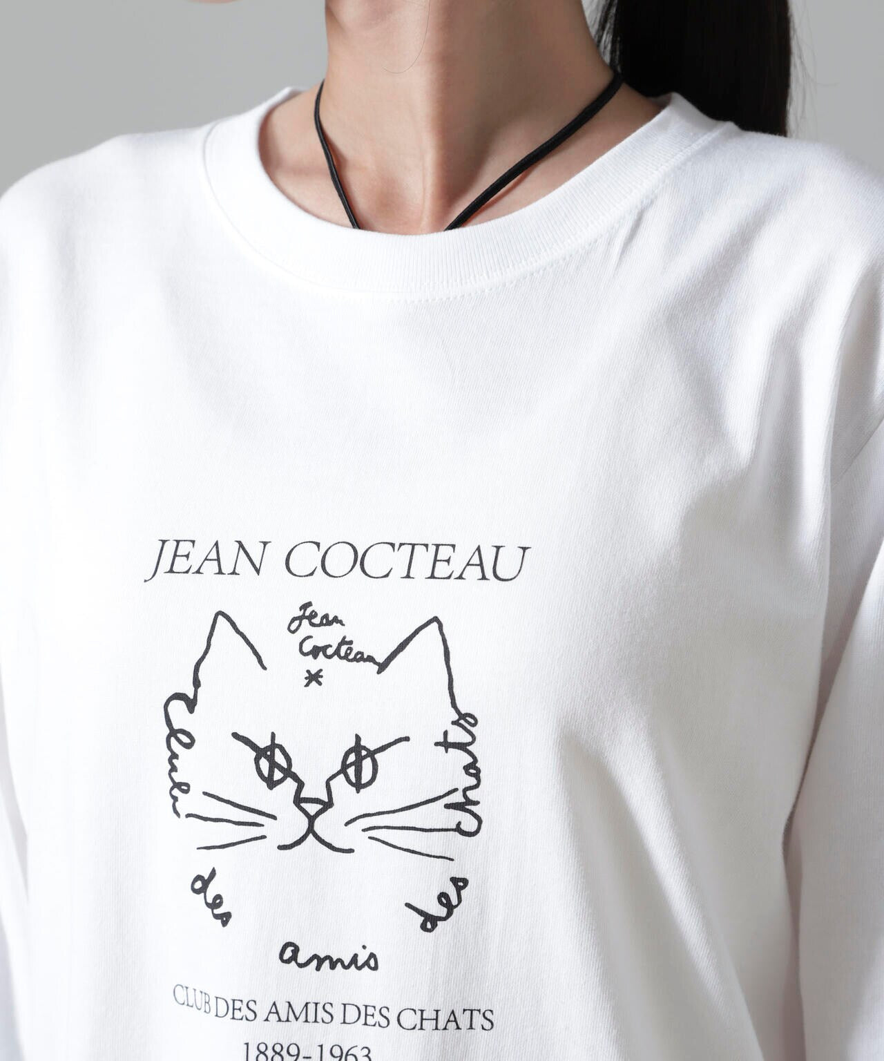 HEAR MY NAME / 別注 Jean cocteau ロングスリーブ Tシャツ
