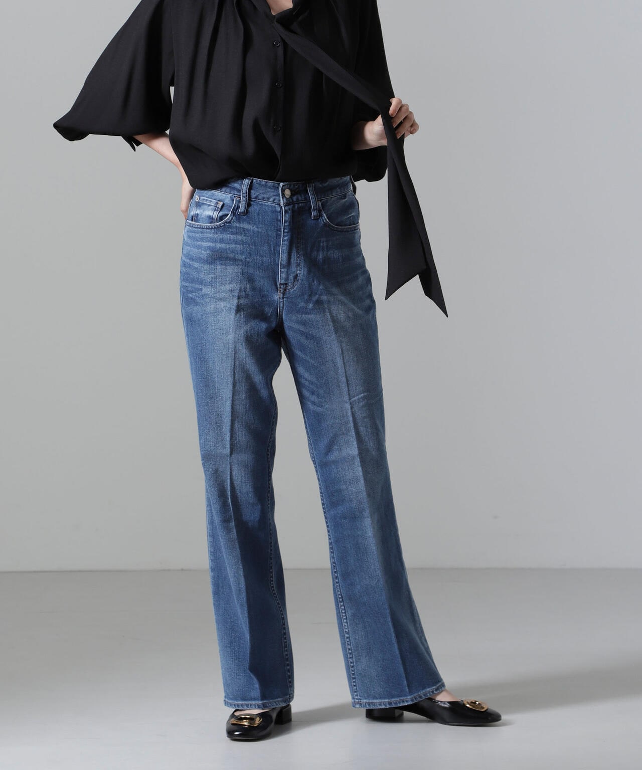 Healthy Denim/Lotus フレアデニム 6714227014