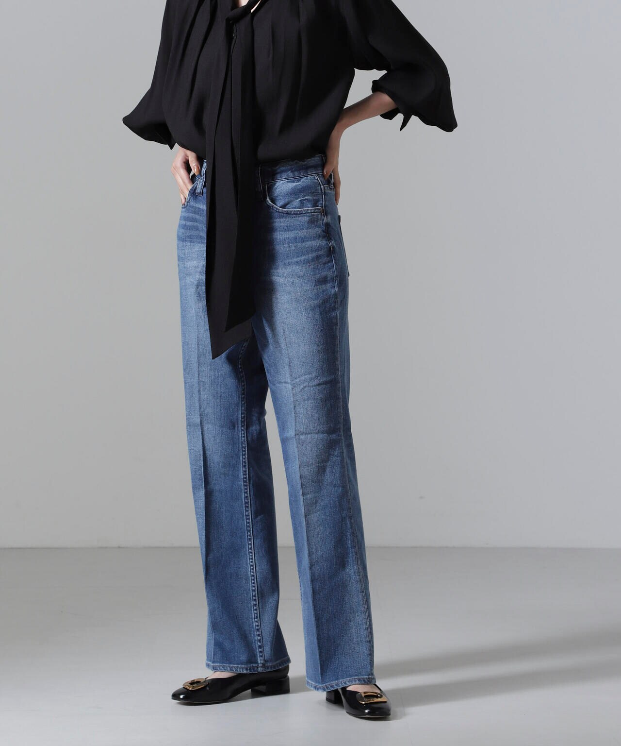 Healthy Denim/Lotus フレアデニム 6714227014