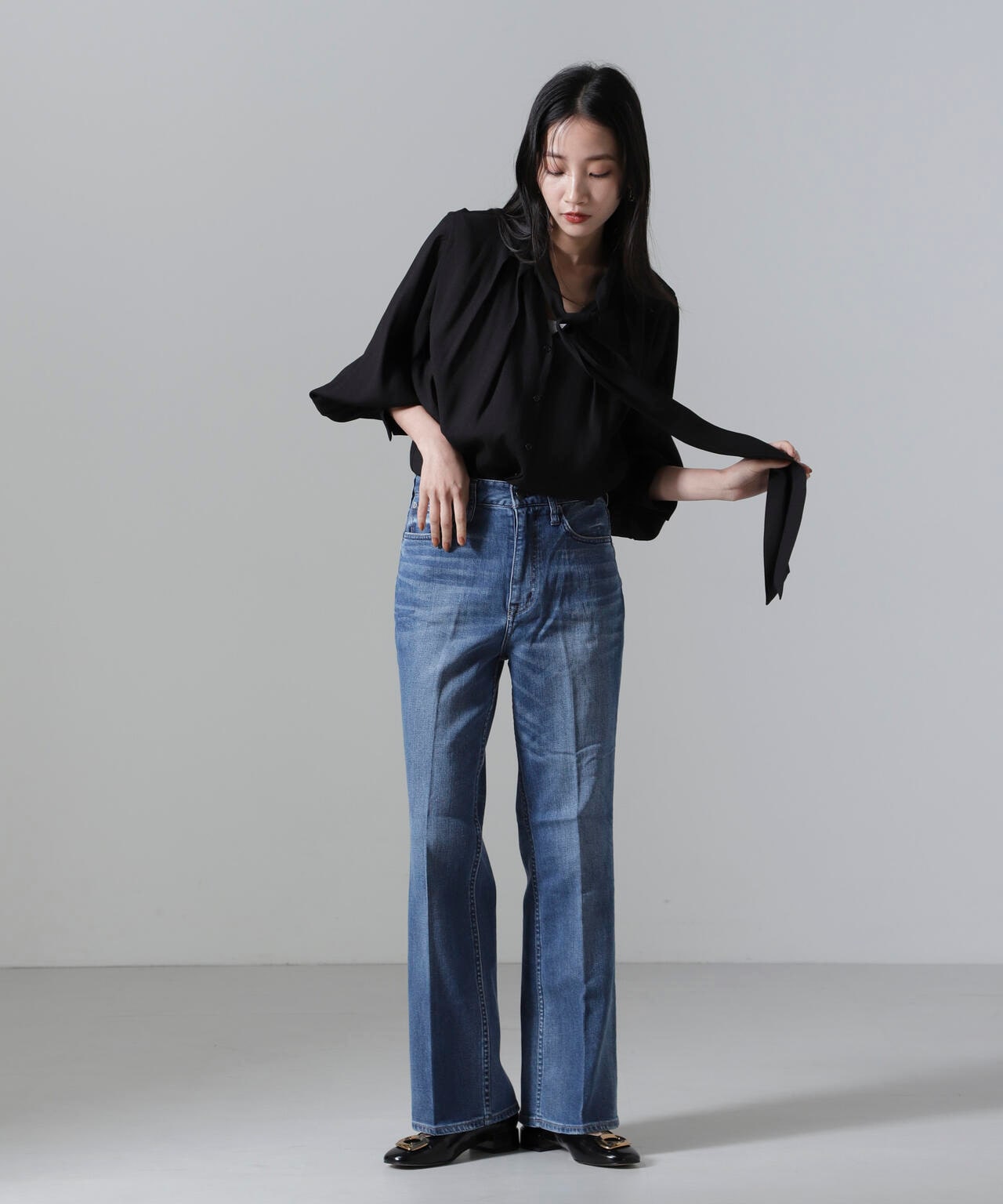 Healthy Denim/Lotus フレアデニム 6714227014