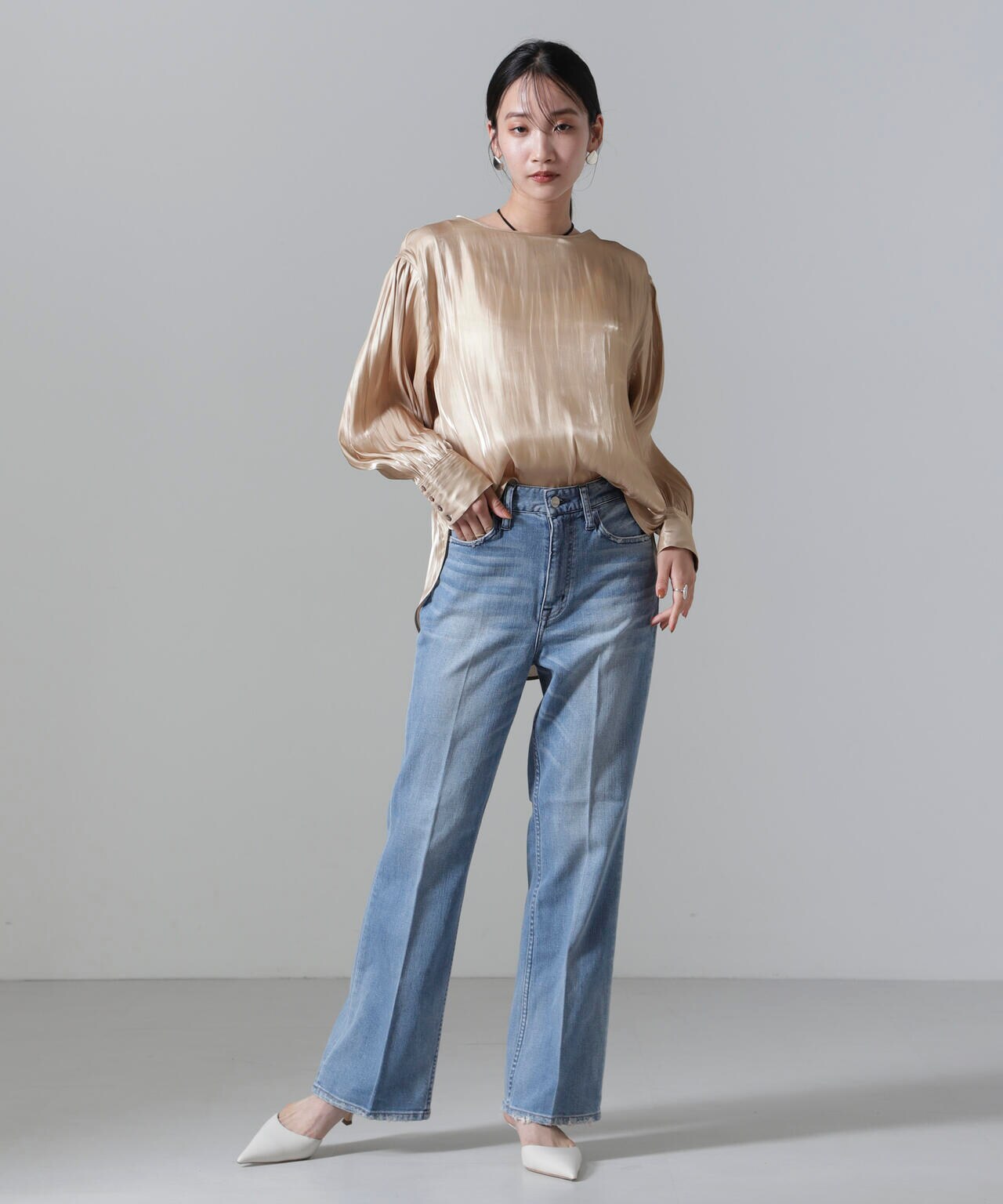 Healthy Denim/Lotus フレアデニム 6714227014