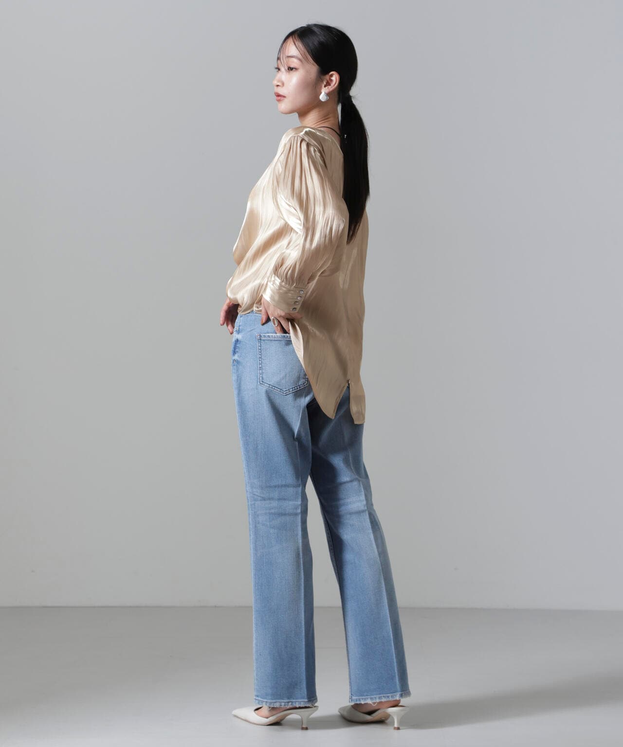 Healthy Denim/Lotus フレアデニム 6714227014