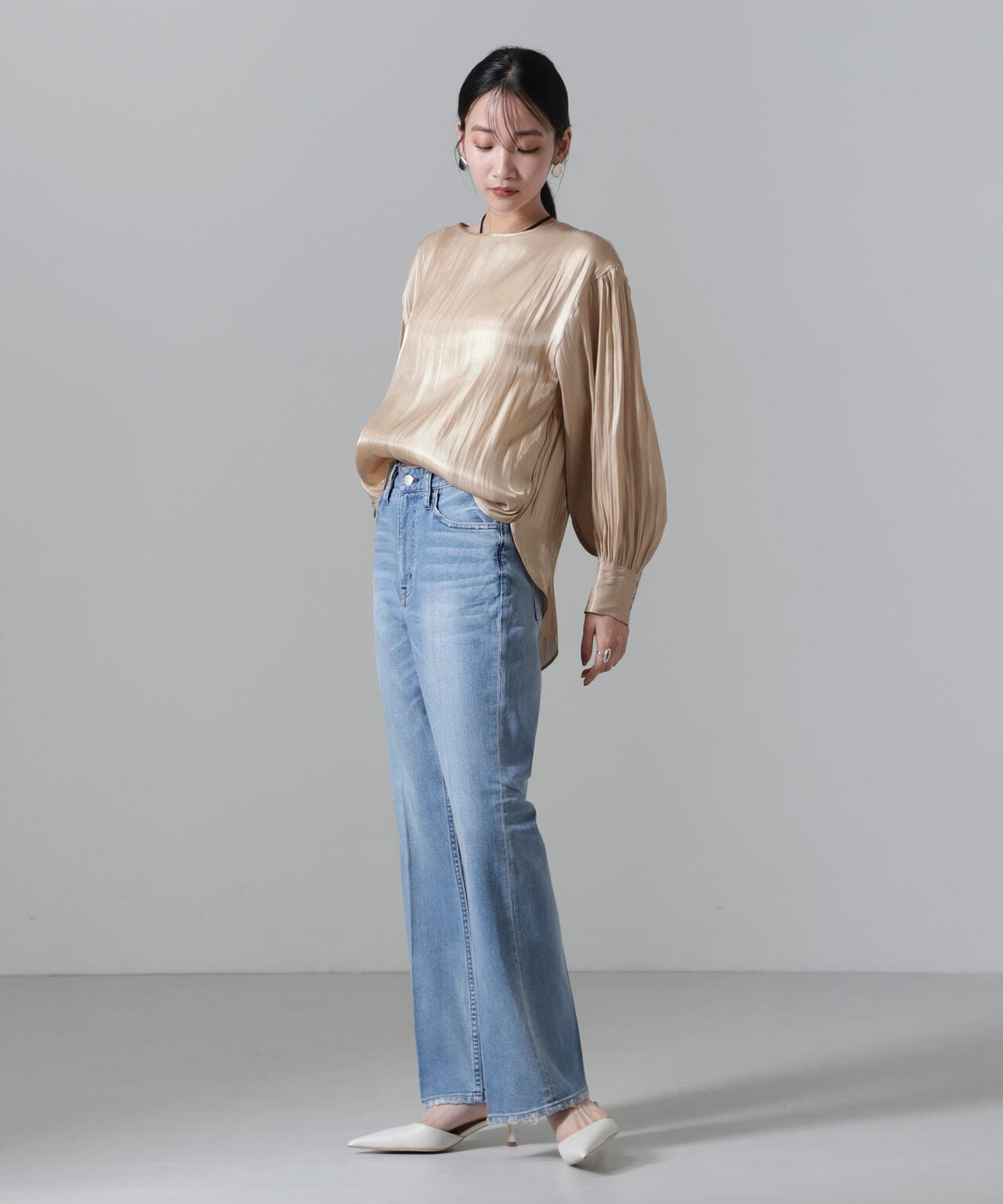 Healthy Denim/Lotus フレアデニム 6714227014