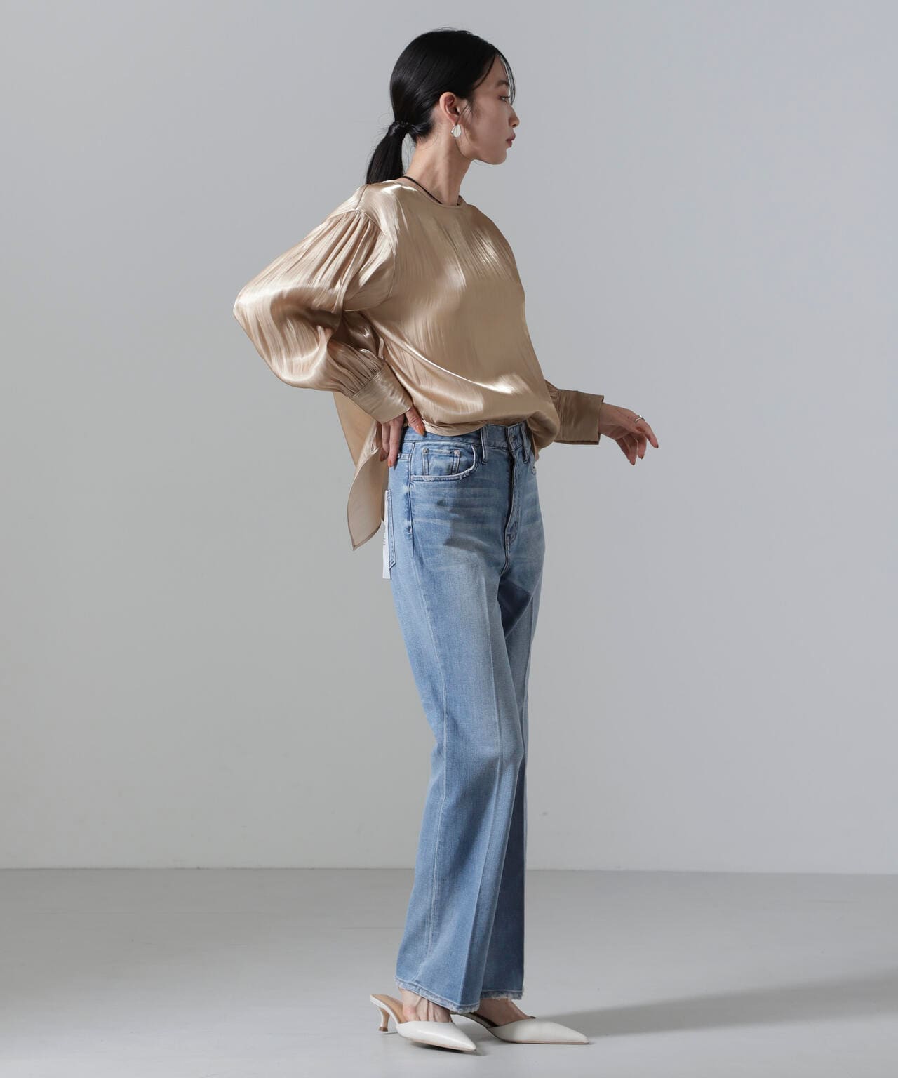 Healthy Denim/Lotus フレアデニム 6714227014