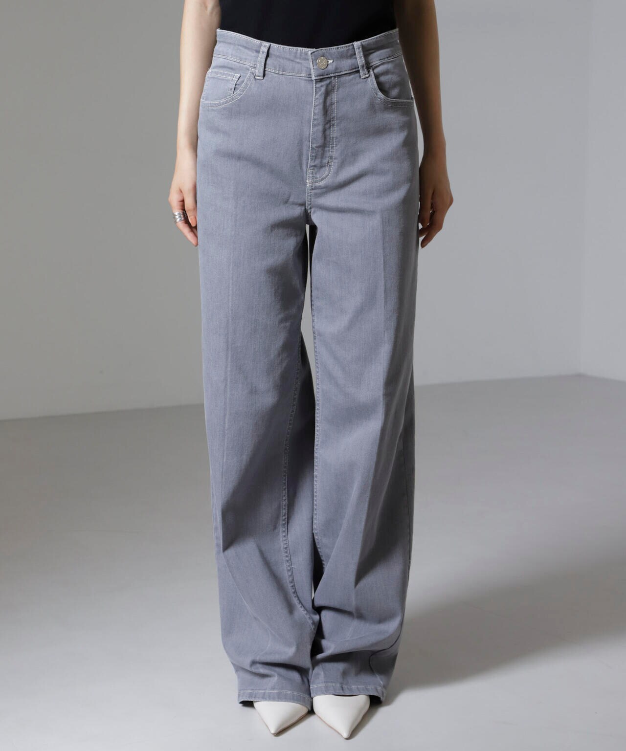 Baum und Pferdgarten / Grey Denim パンツ