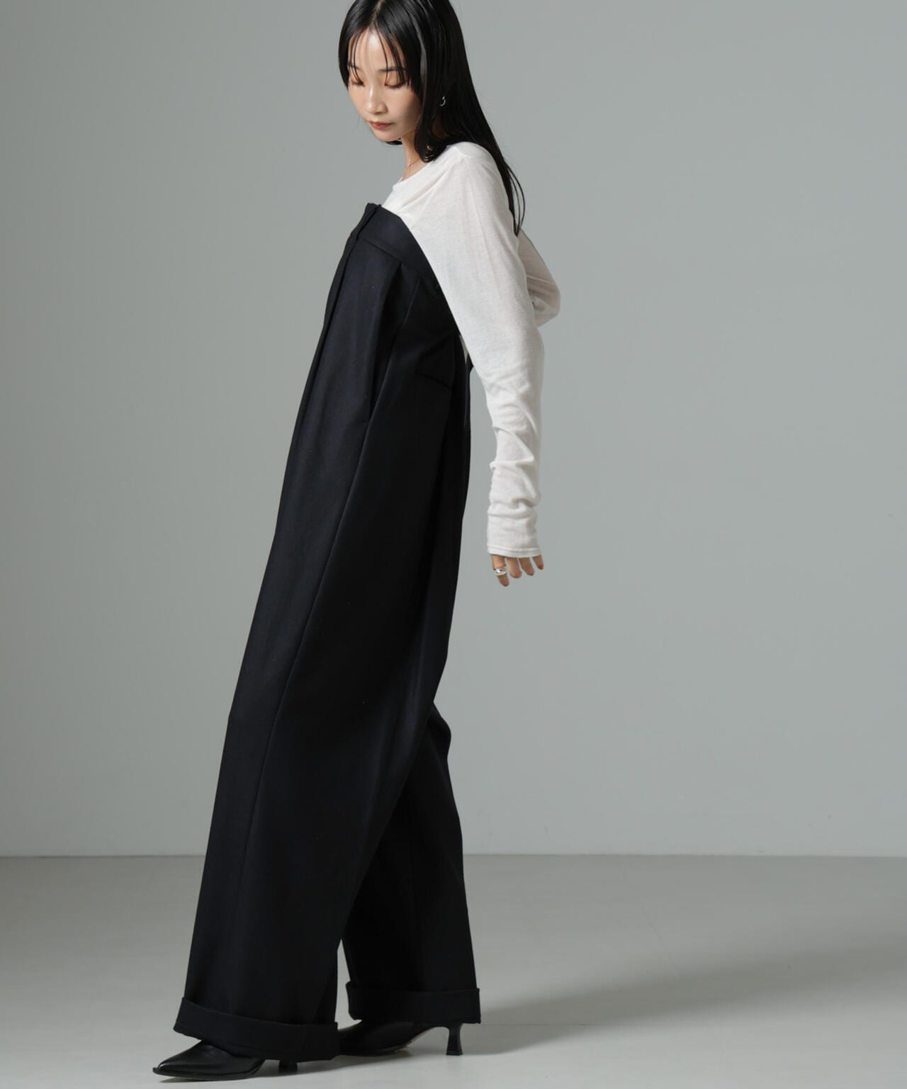 RhodolirioN/Tube Top Jumpsuit - Flannel 6714227032
