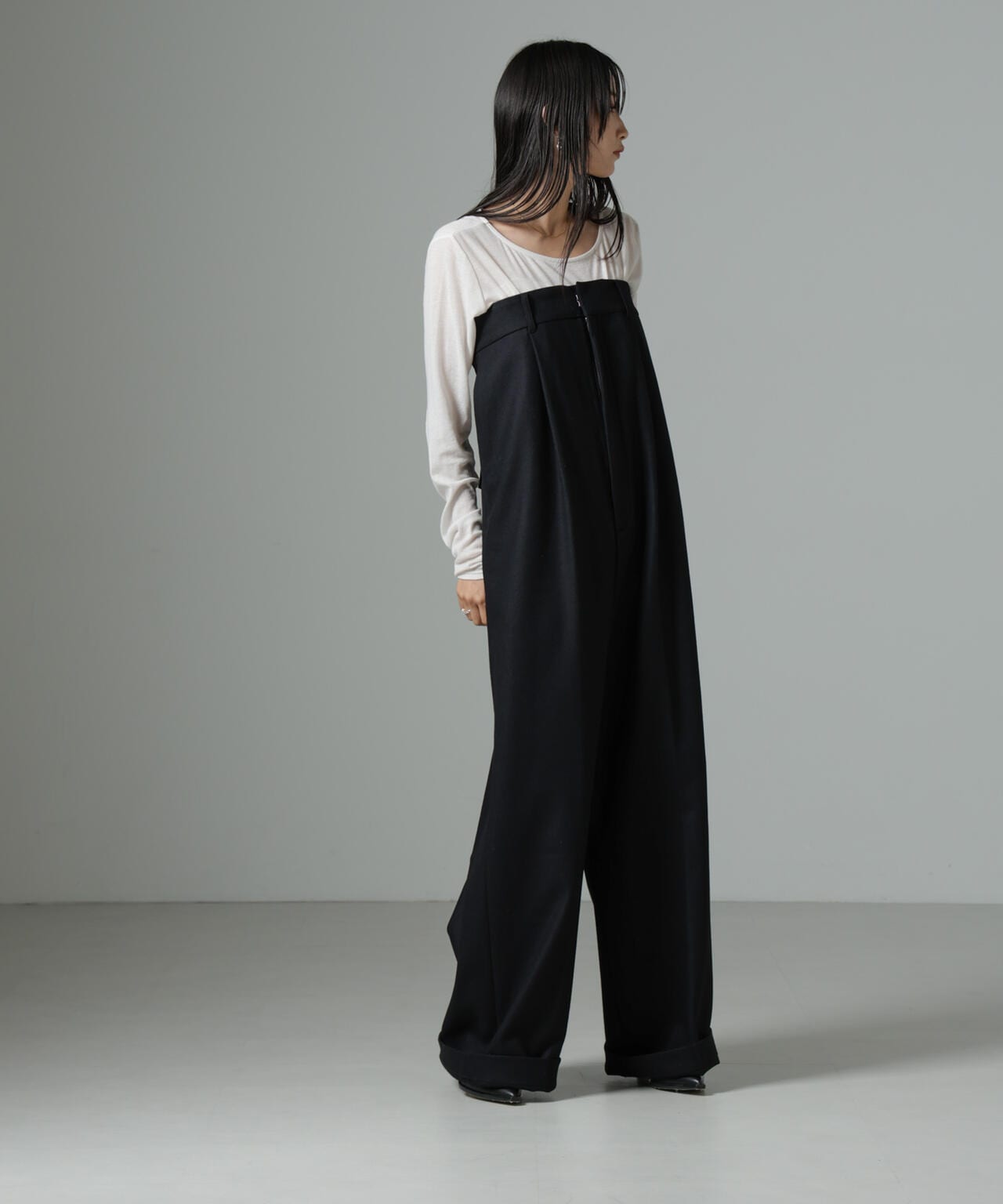 RhodolirioN/Tube Top Jumpsuit - Flannel 6714227032