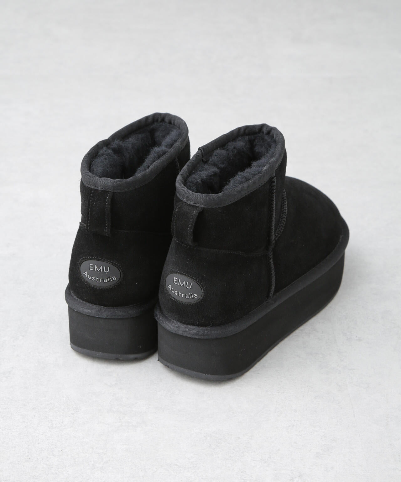 EMU Australia/PLATFORM MICRO WOOL 厚底ブーツ 6714236110
