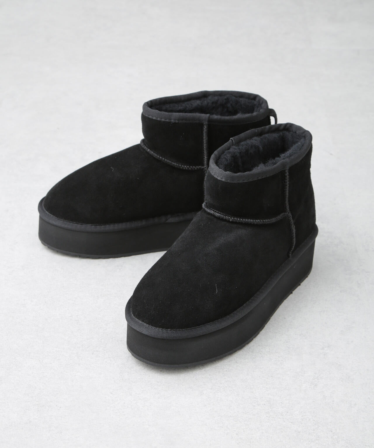 EMU Australia/PLATFORM MICRO WOOL 厚底ブーツ 6714236110