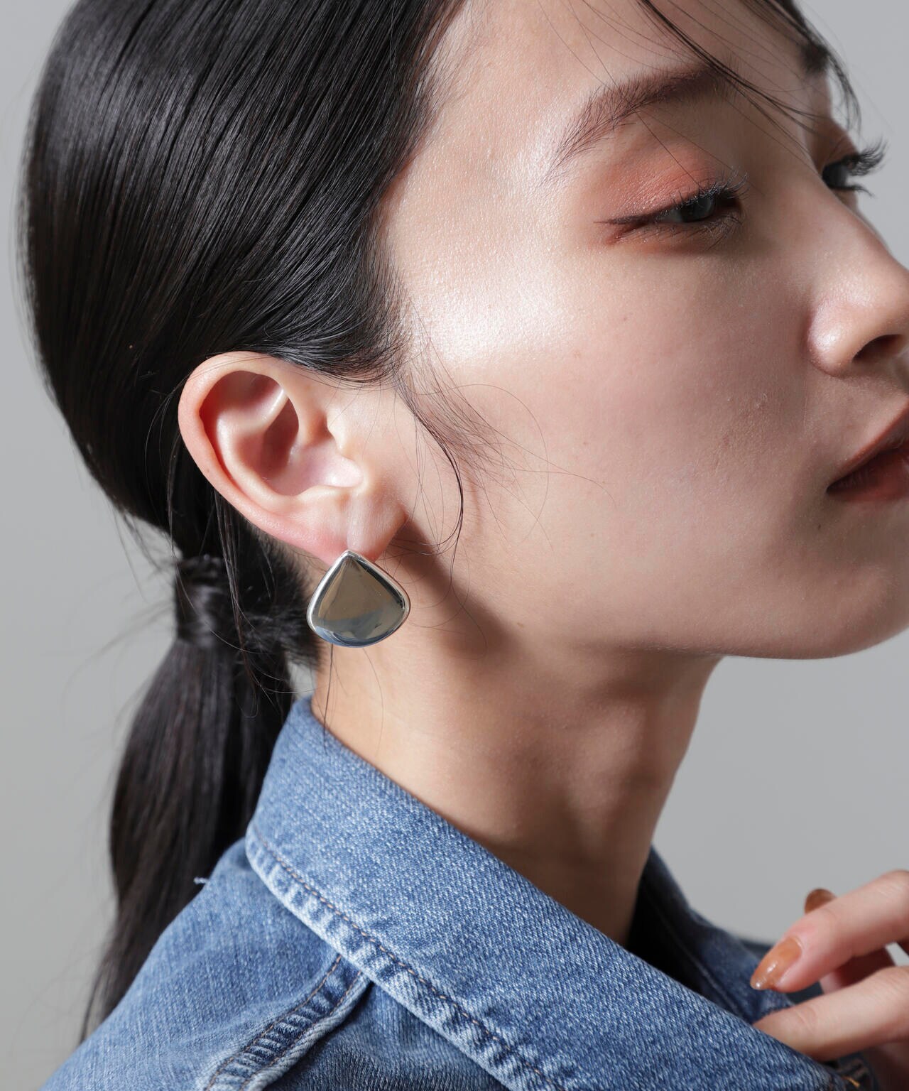 PHILIPPE AUDIBERT/Mason earrings シルバー 6714245021