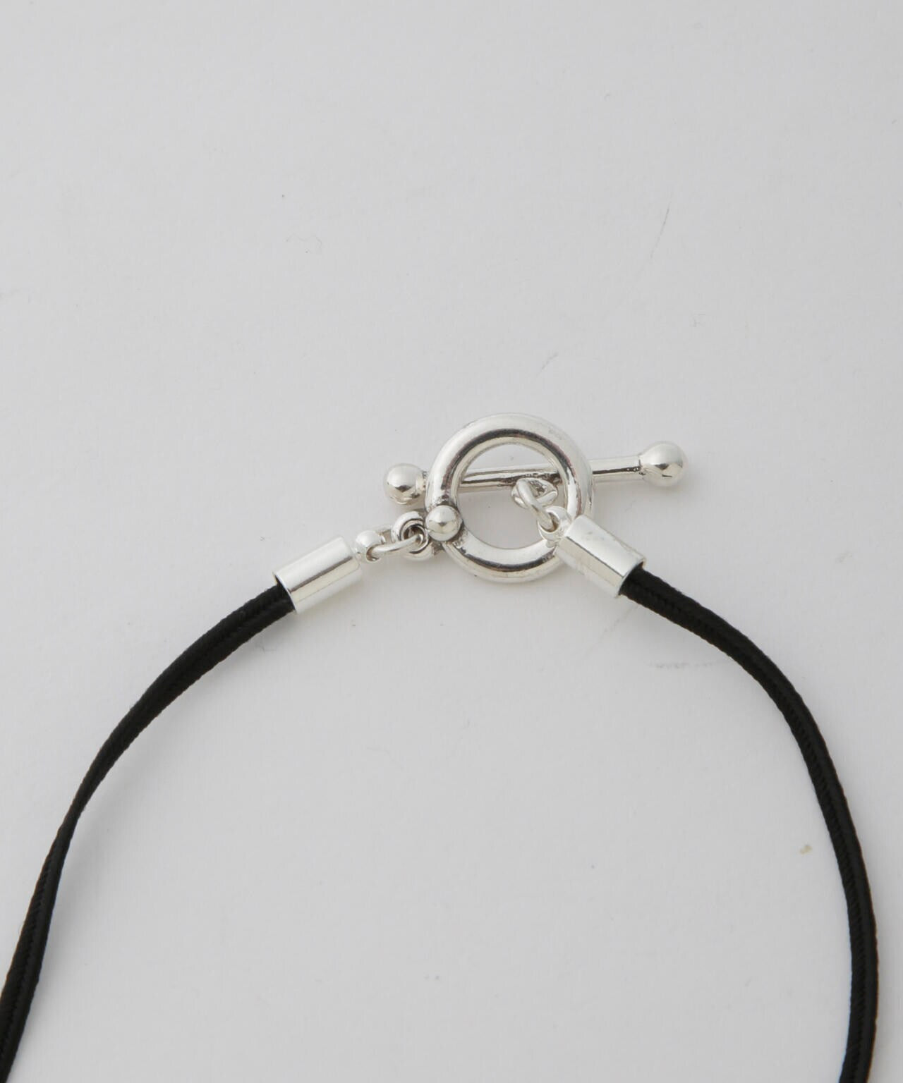 PHILIPPE AUDIBERT/Marta cord necklace シルバー 6714246034