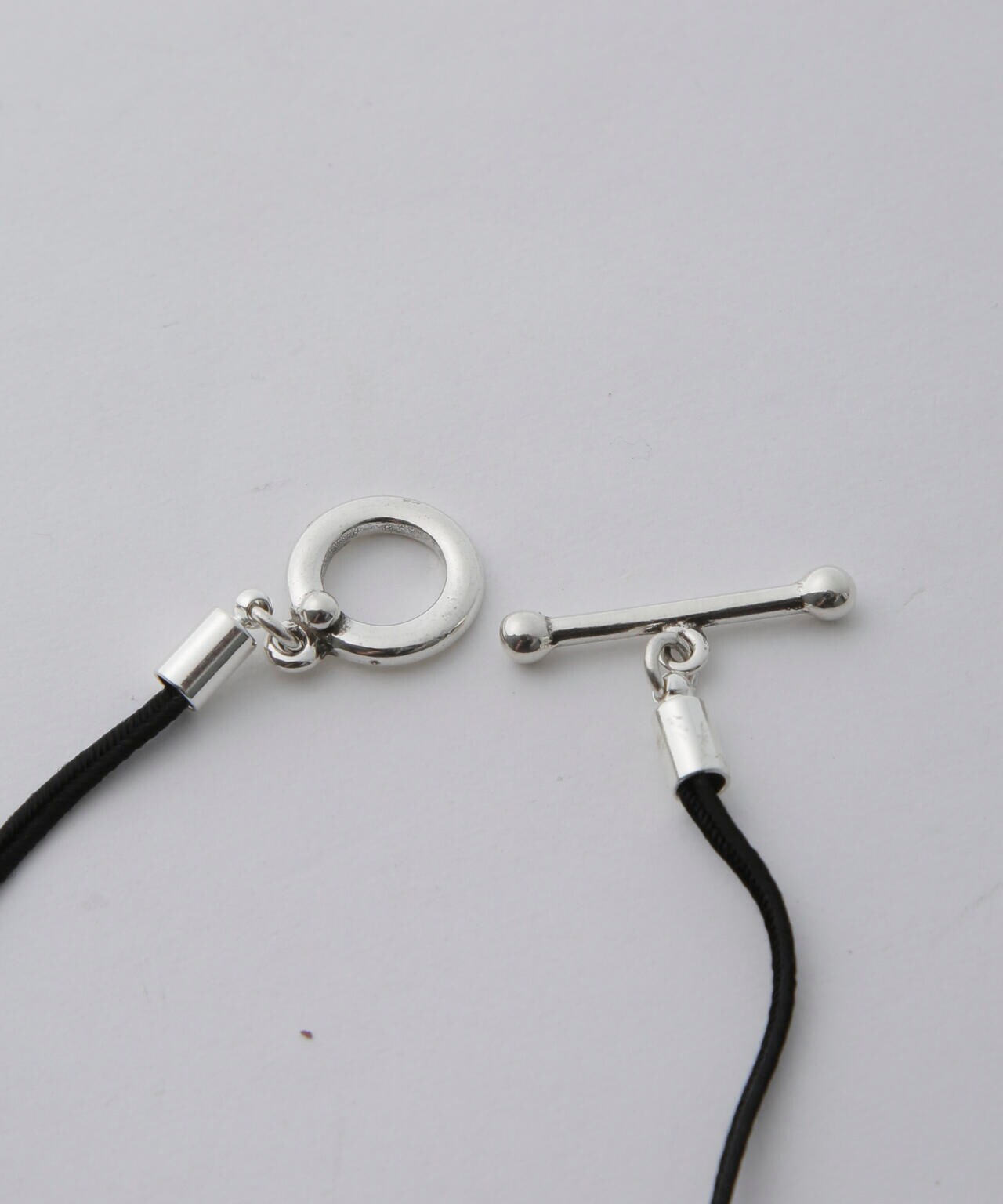 PHILIPPE AUDIBERT/Marta cord necklace シルバー 6714246034