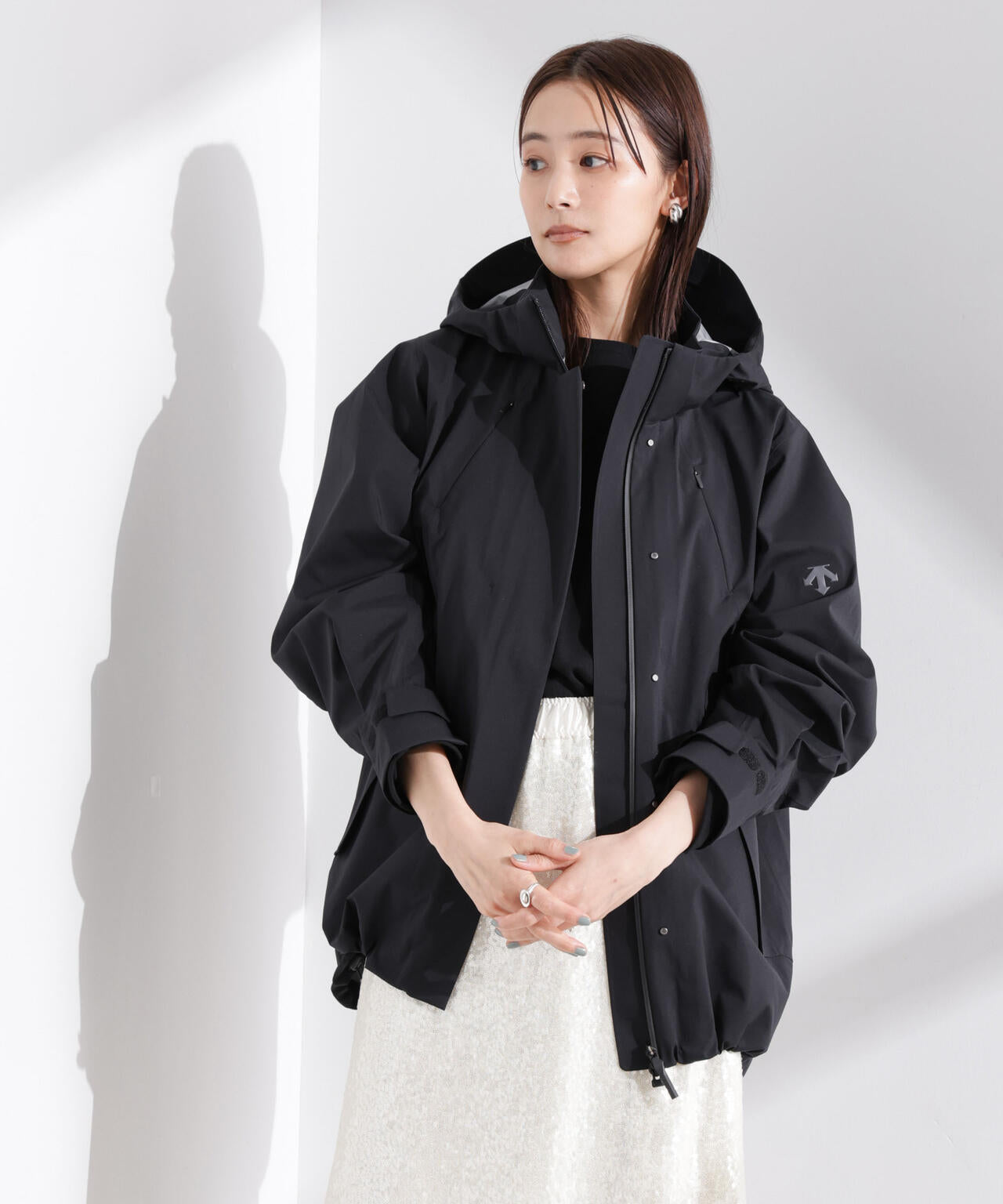 O.S.P. クールウェア ブラック L DESCENTE / WATERPROOF JACKET