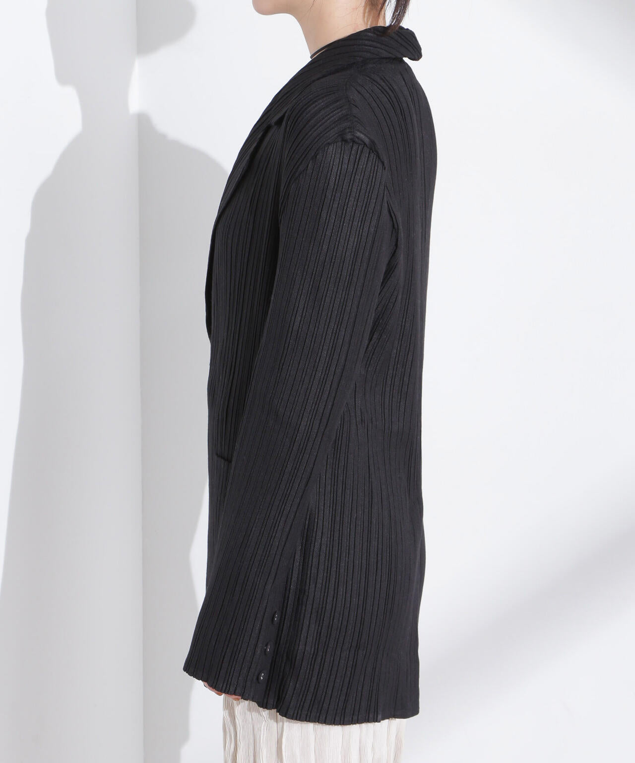 Gongdid Design/Cotton pleated blazer（セットアップ可） 6715116008