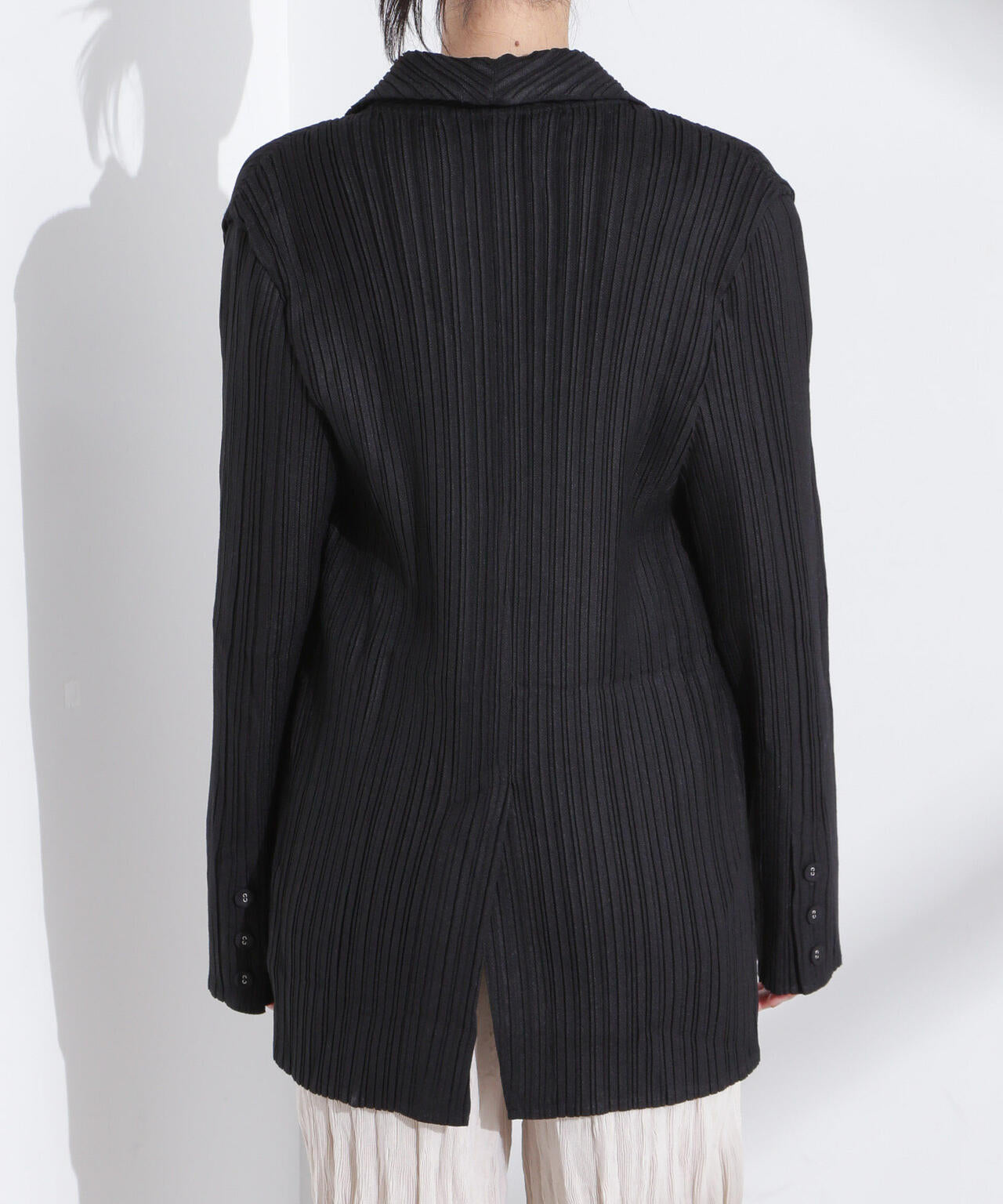 Gongdid Design/Cotton pleated blazer（セットアップ可） 6715116008
