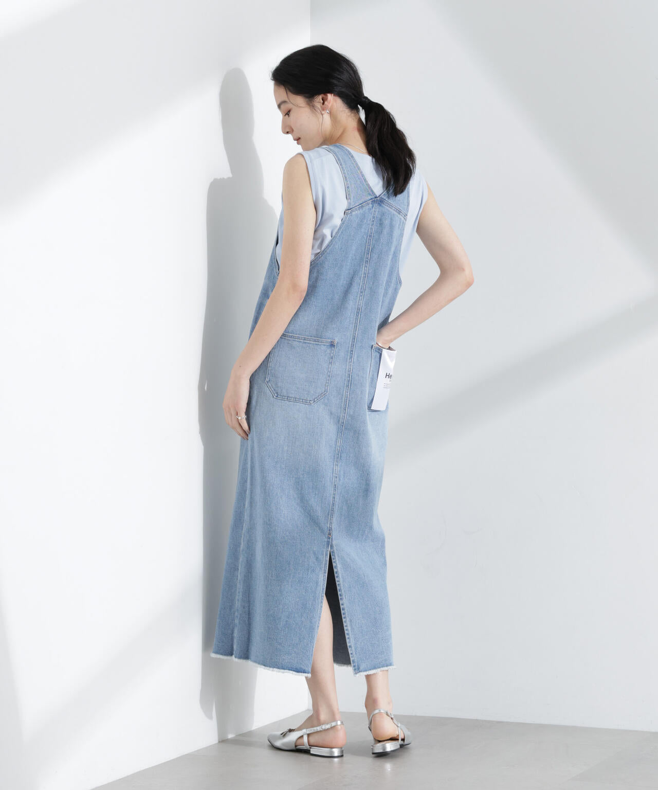 新品 プラージュ別注 ヘルシーデニム /サロペットスカート ジャンスカ Healthy denim（ヘルシーデニム）の「【Healthy DENIM for SALON