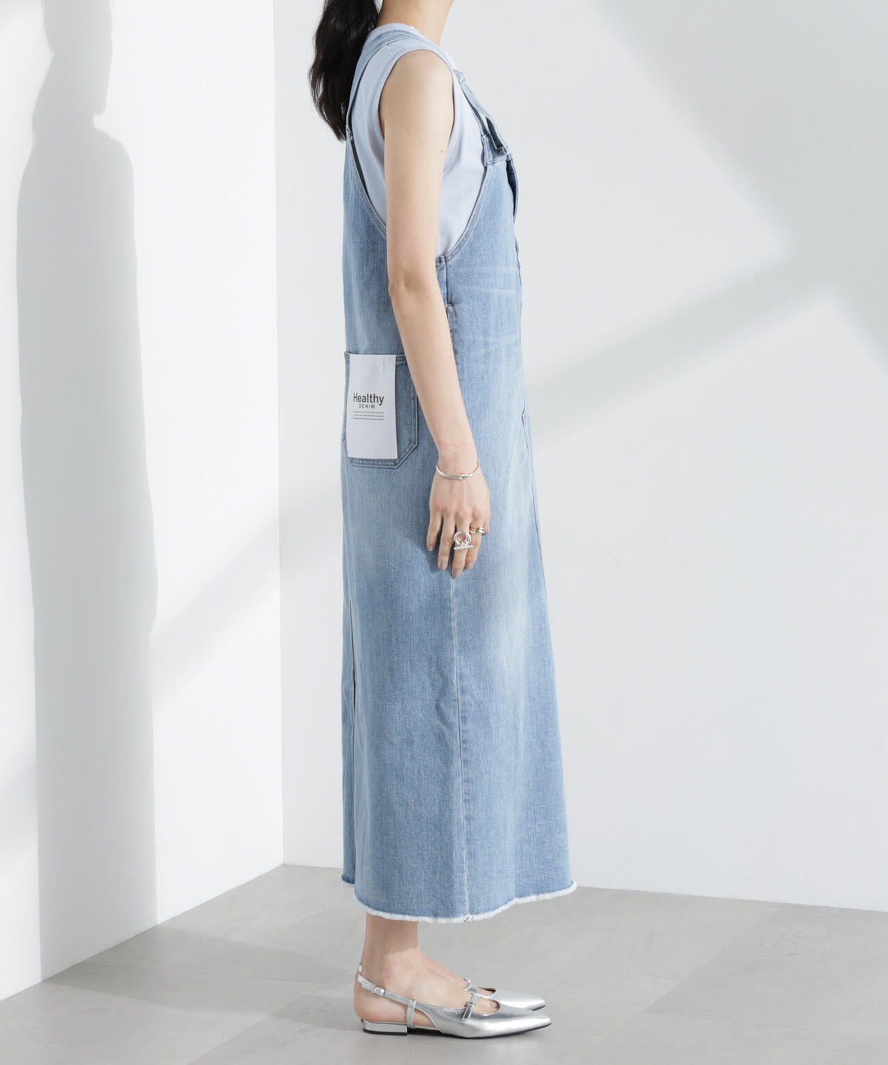 Healthy DENIM / Caramel ジャンプ スカート