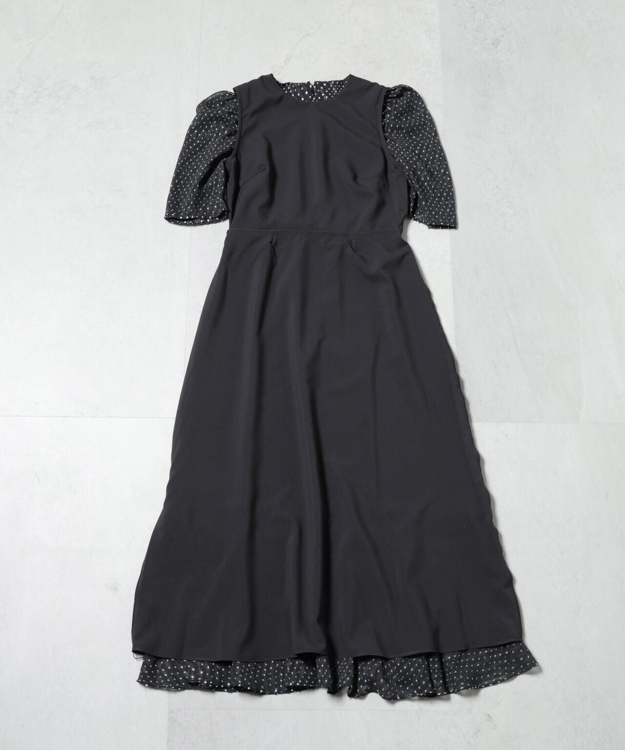 troisiemechaco/カットジャガードワンピース 6715119061