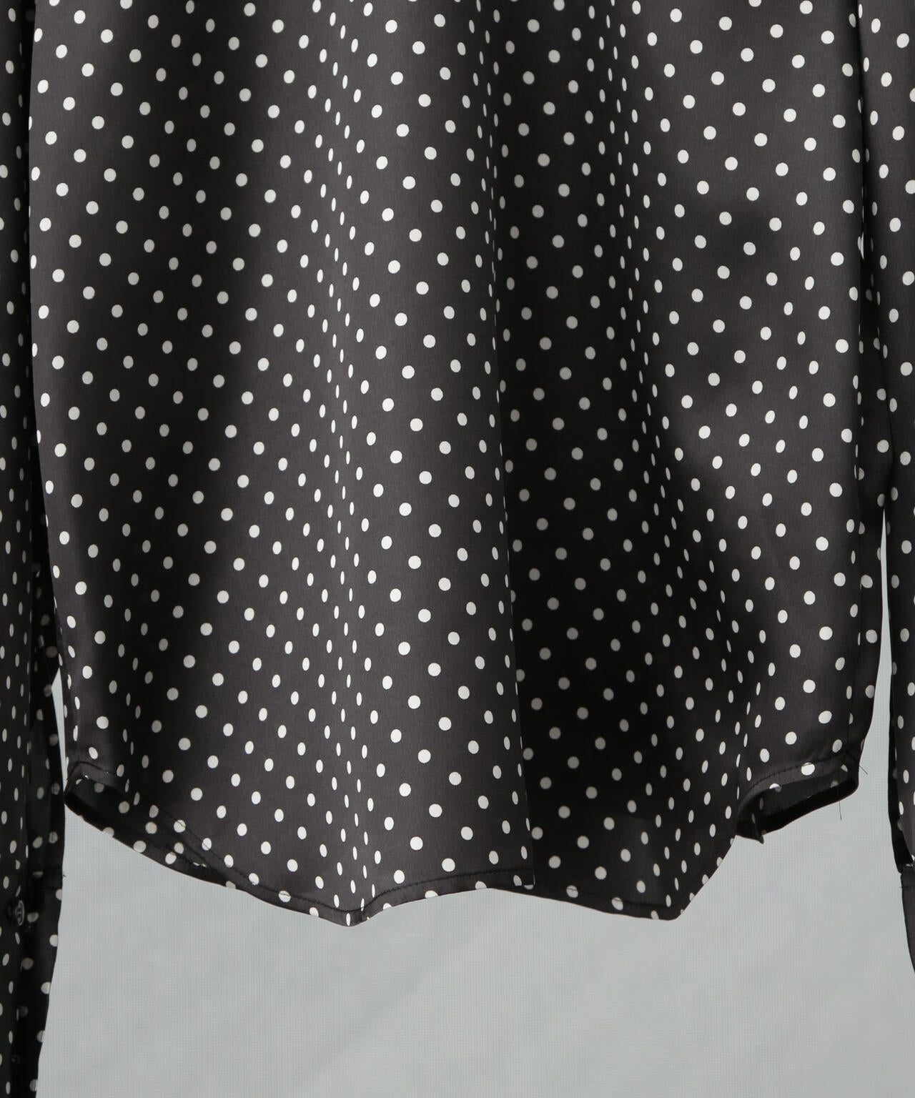 RhodolirioN / Bow Blouse - Polka Dots Sateen