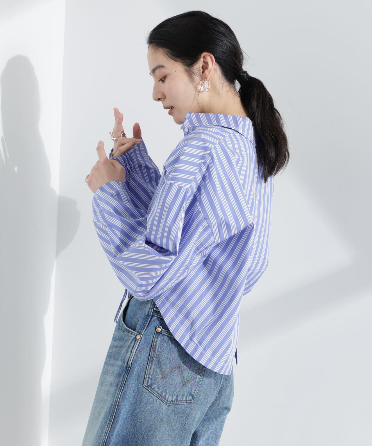 BAUM UND PFERDGARTEN / Cotton Shirting シャツ