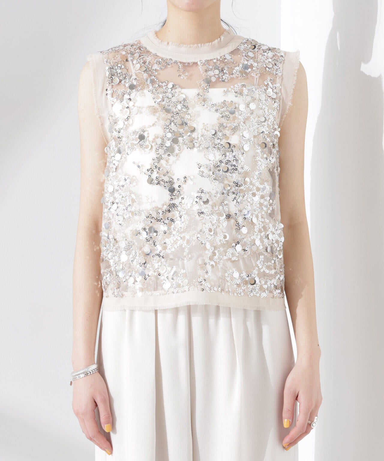 BAUM UND PFERDGARTEN / Sequins トップス（ セットアップ 可）