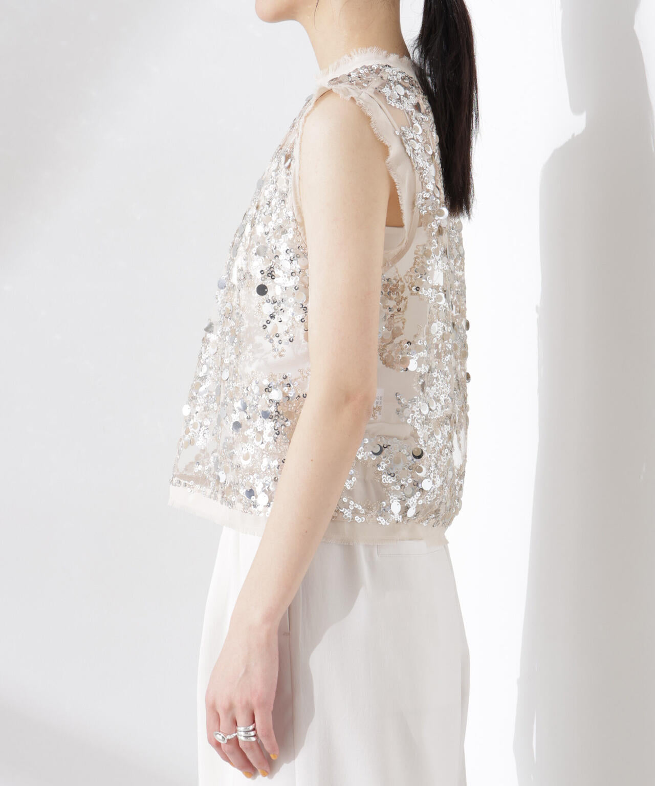 BAUM UND PFERDGARTEN / Sequins トップス（ セットアップ 可）