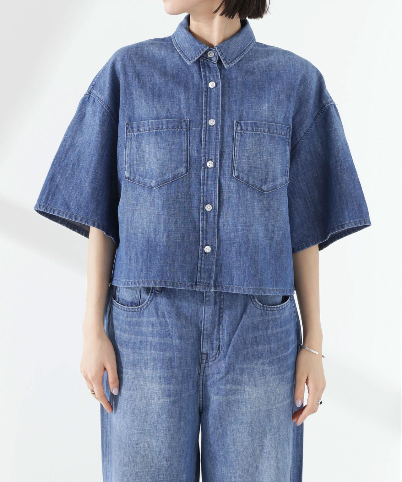Healthy DENIM / Breezy Rosehip 半袖シャツ