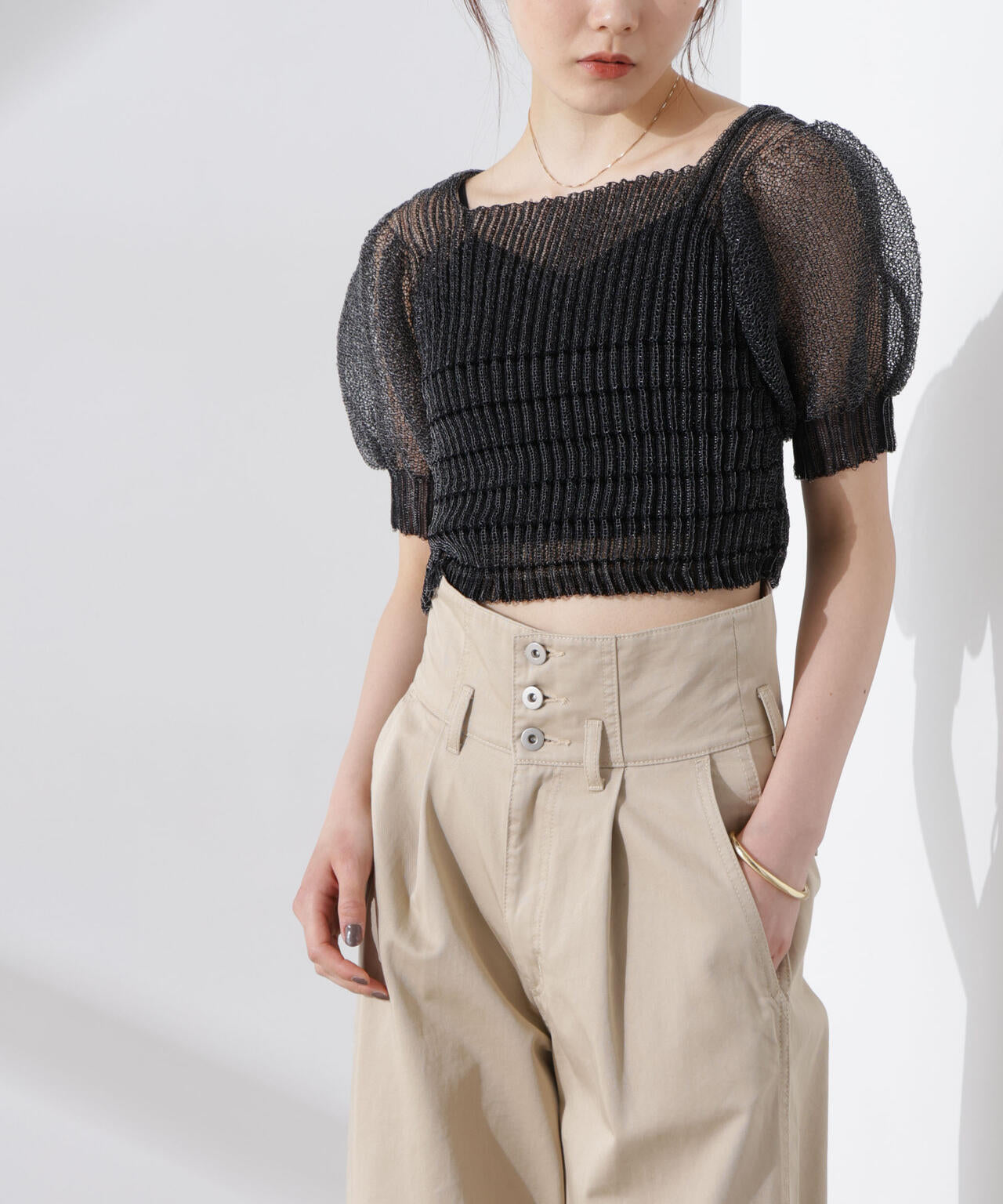 ODAKHA/specter puff sleeve P/O 6715122023