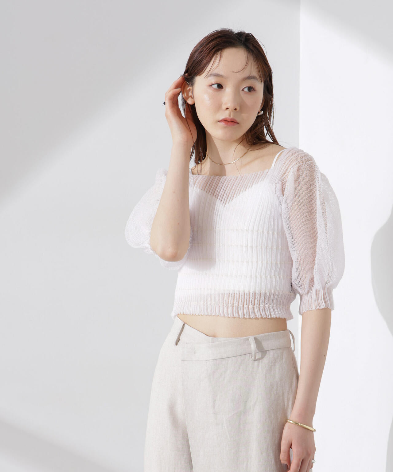 ODAKHA/specter puff sleeve P/O 6715122023