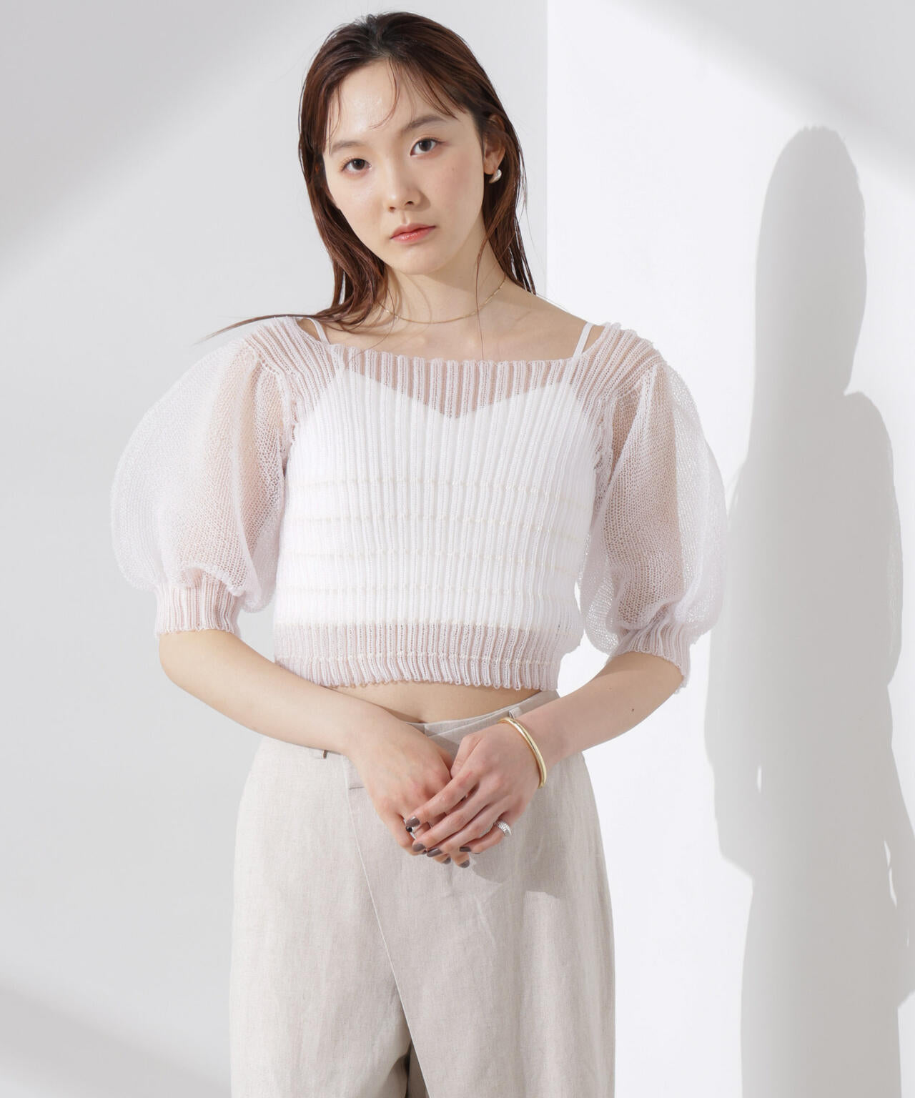 ODAKHA/specter puff sleeve P/O 6715122023