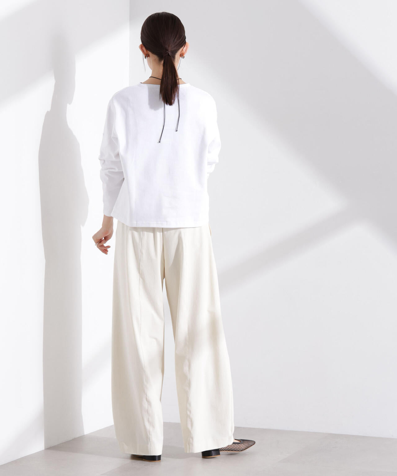 ORCIVAL/クルーネック ロングスリーブ PO 6715123080
