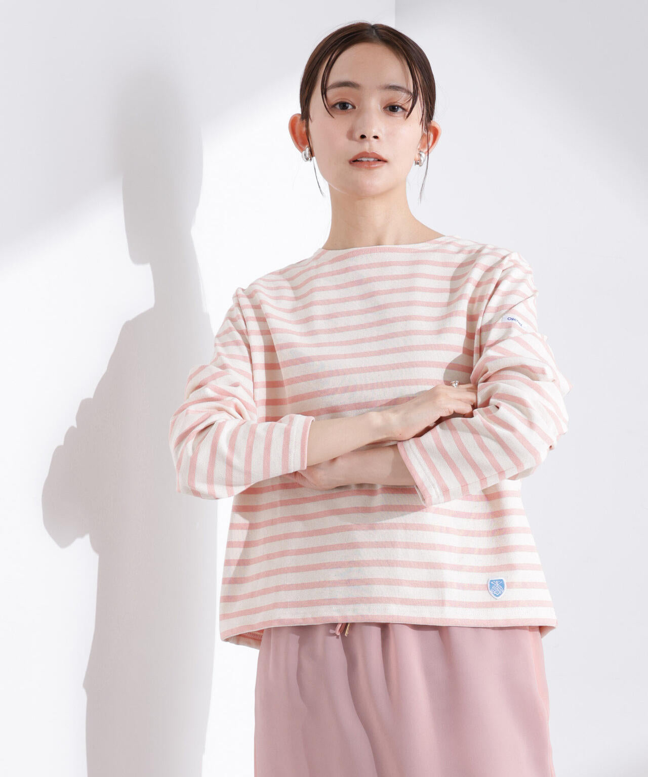 ORCIVAL/クルーネック ロングスリーブ PO 6715123080