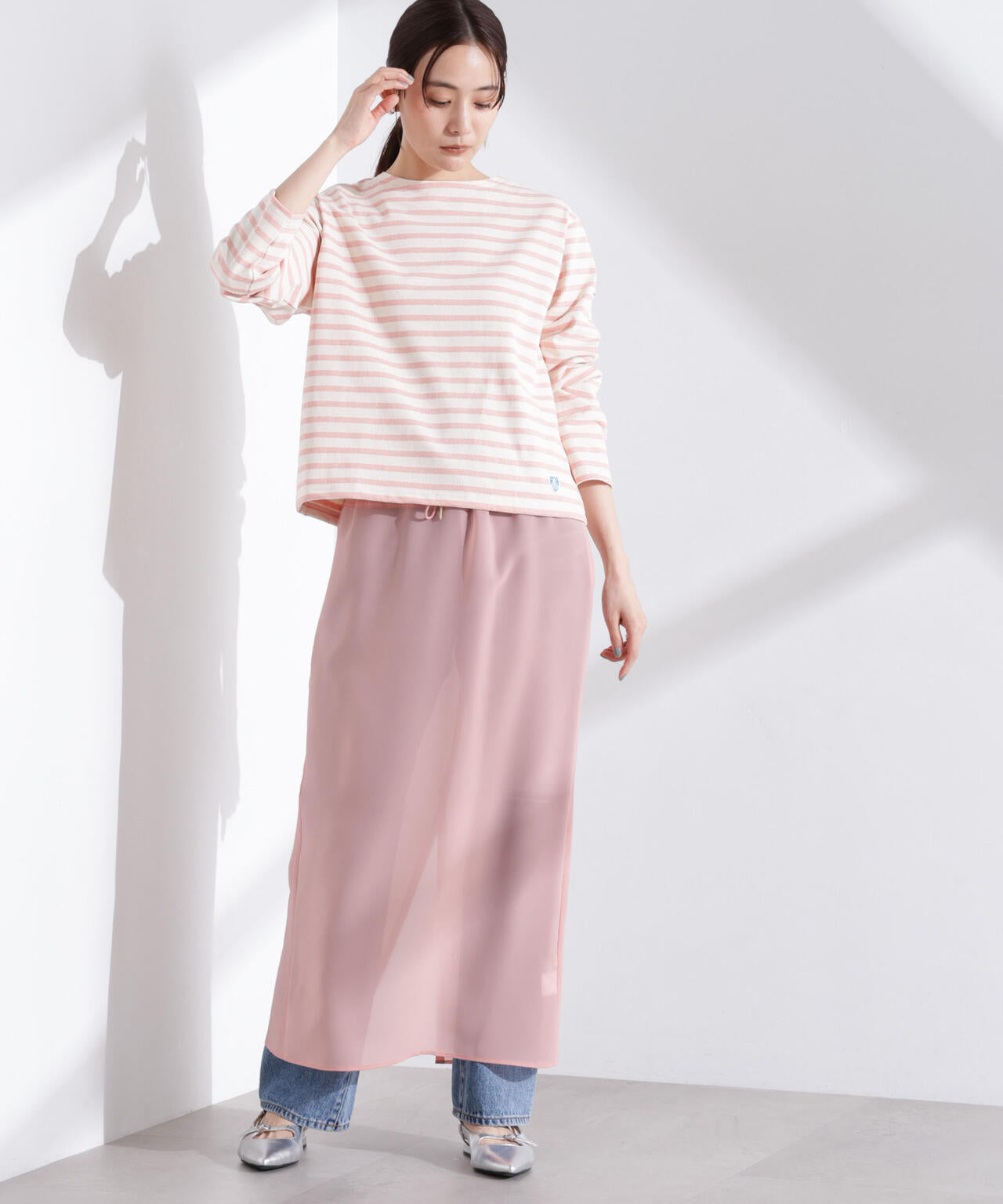 ORCIVAL/クルーネック ロングスリーブ PO 6715123080
