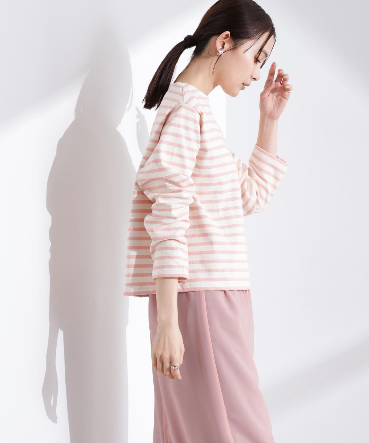 ORCIVAL/クルーネック ロングスリーブ PO 6715123080