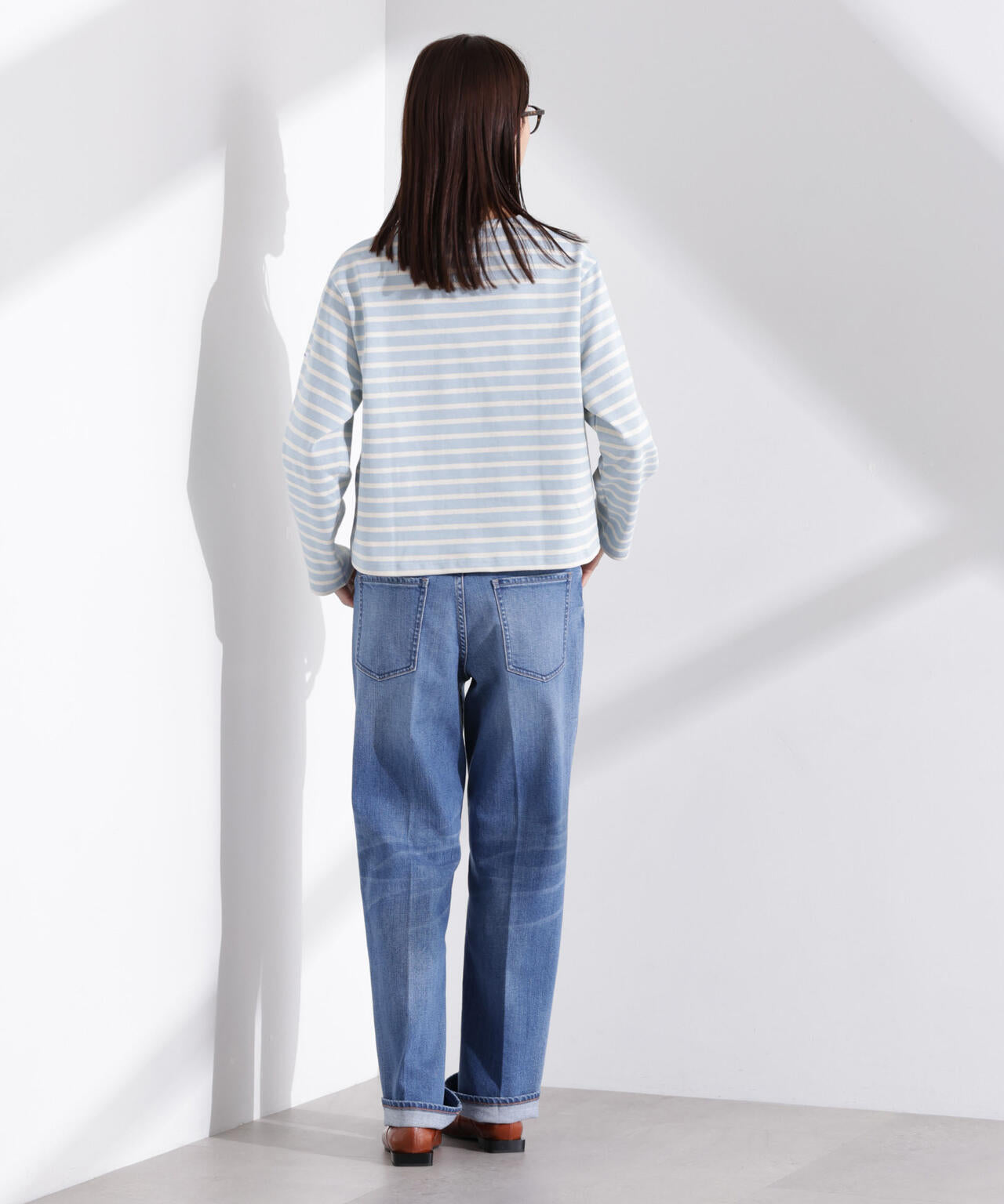 ORCIVAL/クルーネック ロングスリーブ PO 6715123080
