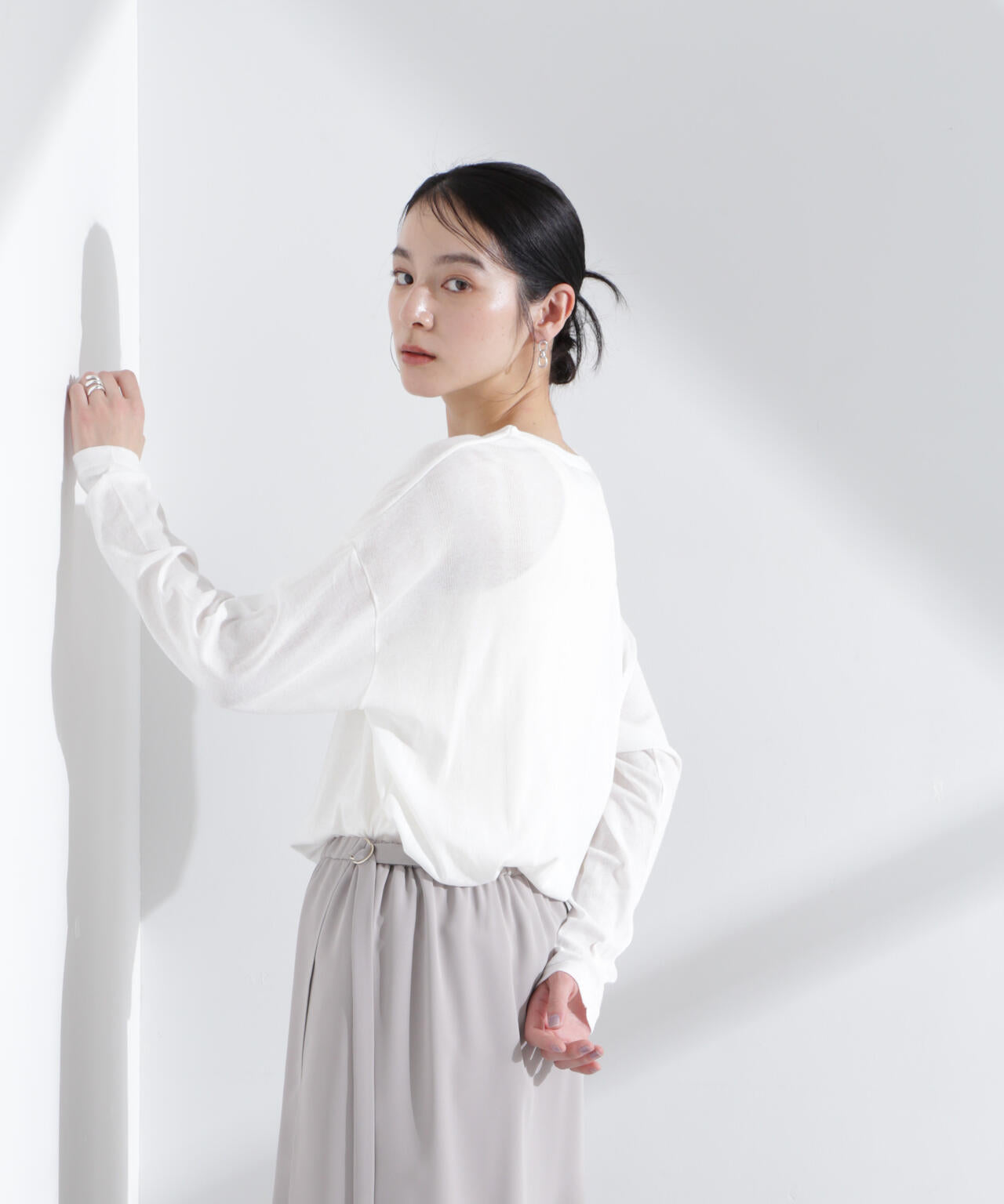 Robert P. Miller/Light Prib Crew L/S tee 6715123084