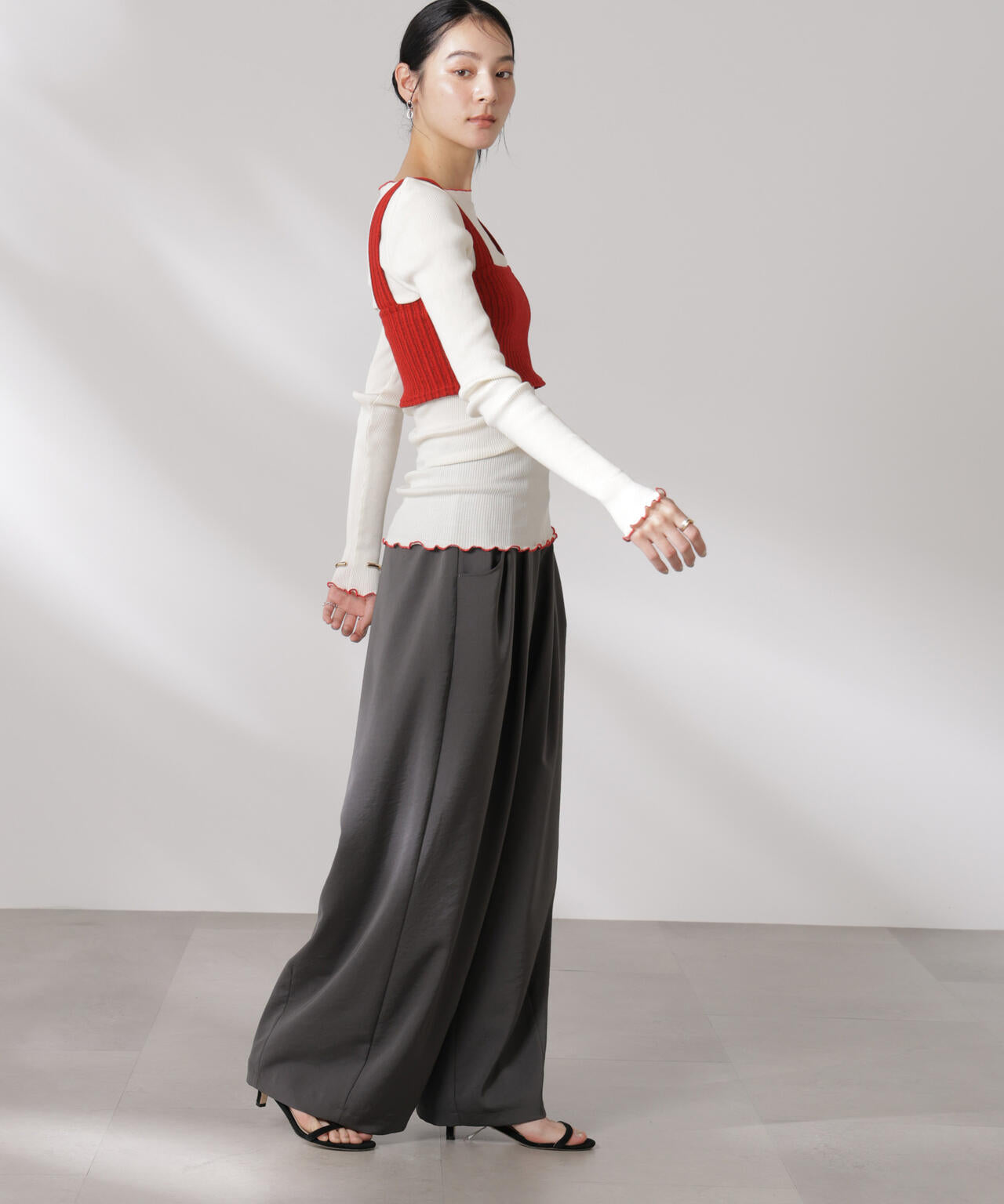 ニット セーター RITA ROW/ECLAT BUSTIER レディース RITA ROW / ECLAT BUSTIER