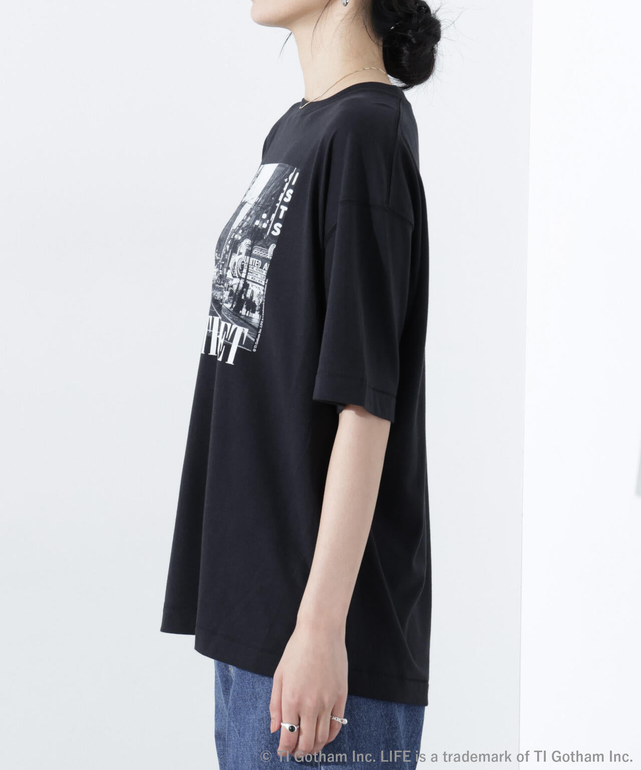 GOOD ROCK SPEED/LIFE PICTURE COLLECTION フォトプリントTシャツ ブラック 6715124024