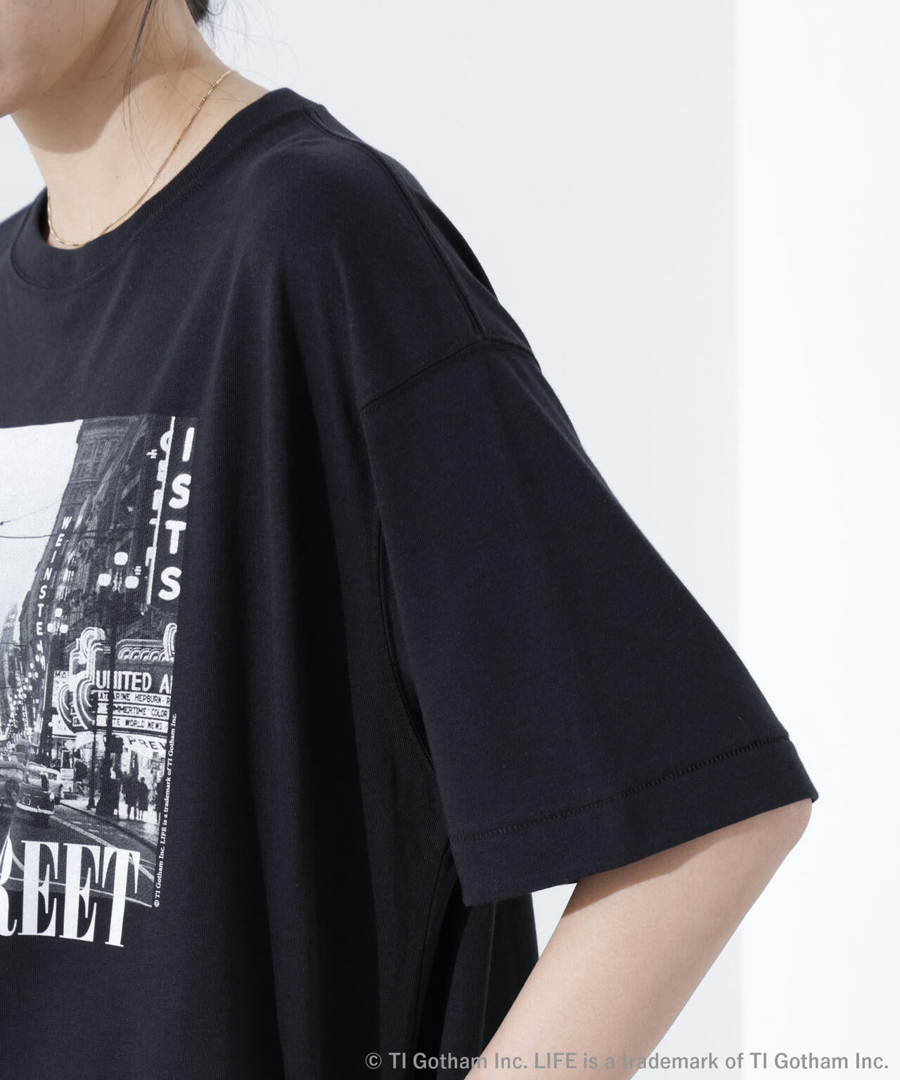GOOD ROCK SPEED/LIFE PICTURE COLLECTION フォトプリントTシャツ ブラック 6715124024