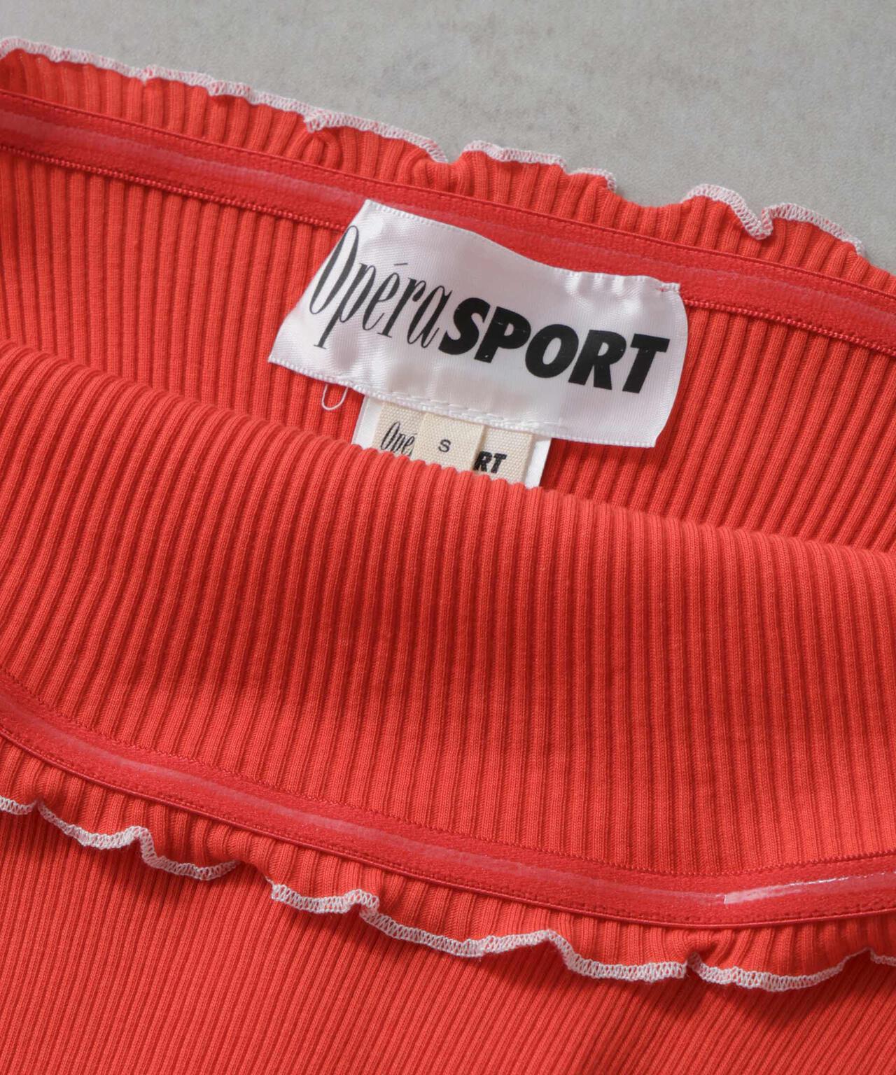 トップス ruru OperaSPORT / ROSETTE SEAMLESS TUBETOP