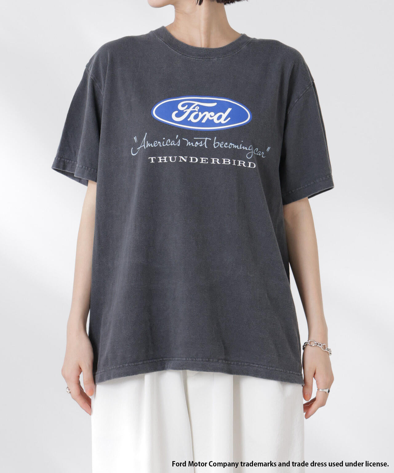 GOOD ROCK SPEED/Ford Tシャツ チャコール 6715124046
