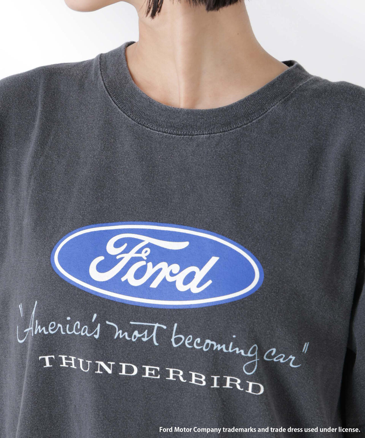 GOOD ROCK SPEED/Ford Tシャツ チャコール 6715124046