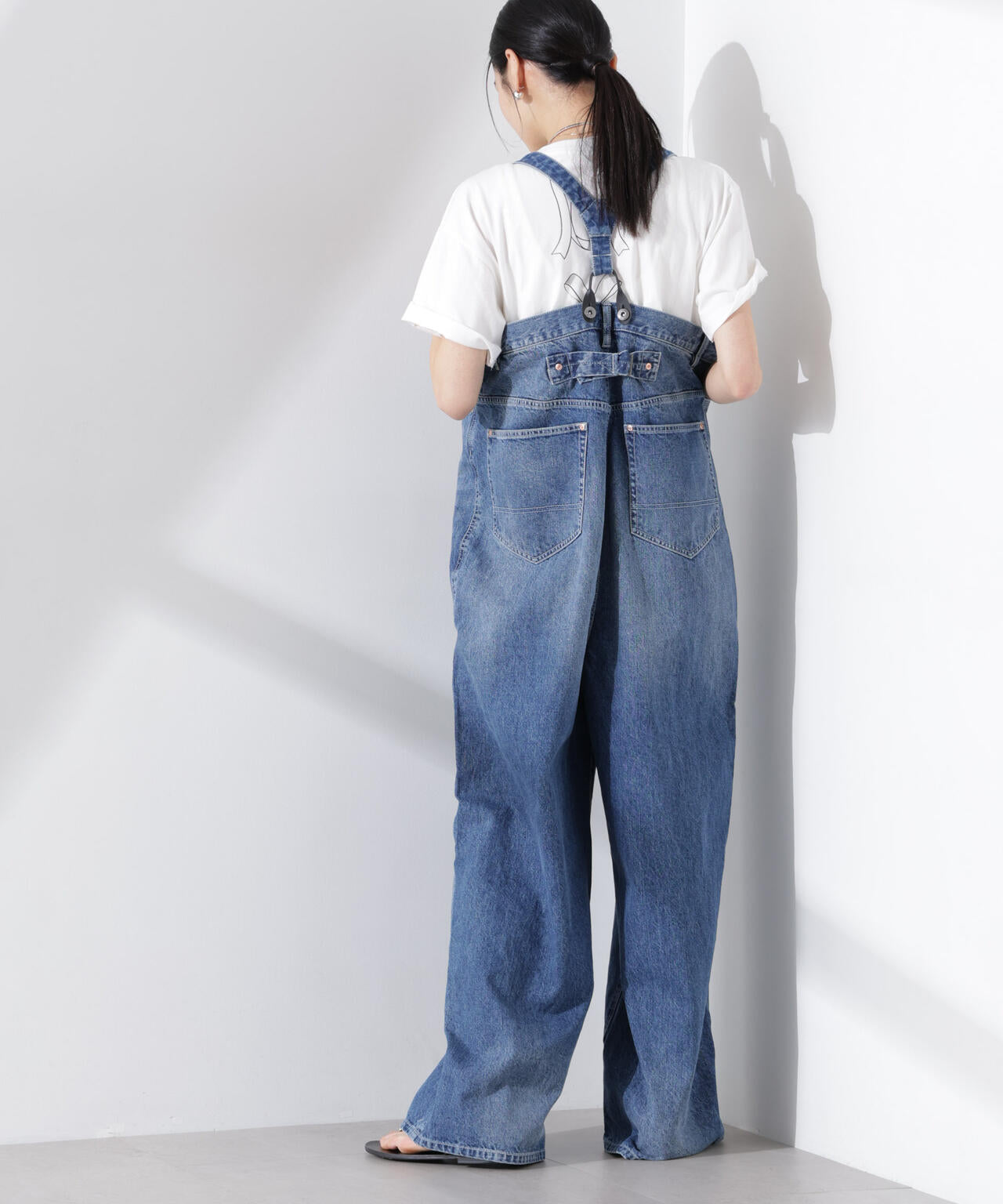 RhodolirioN/5Pockets Suspender Pants Denim 6715127038
