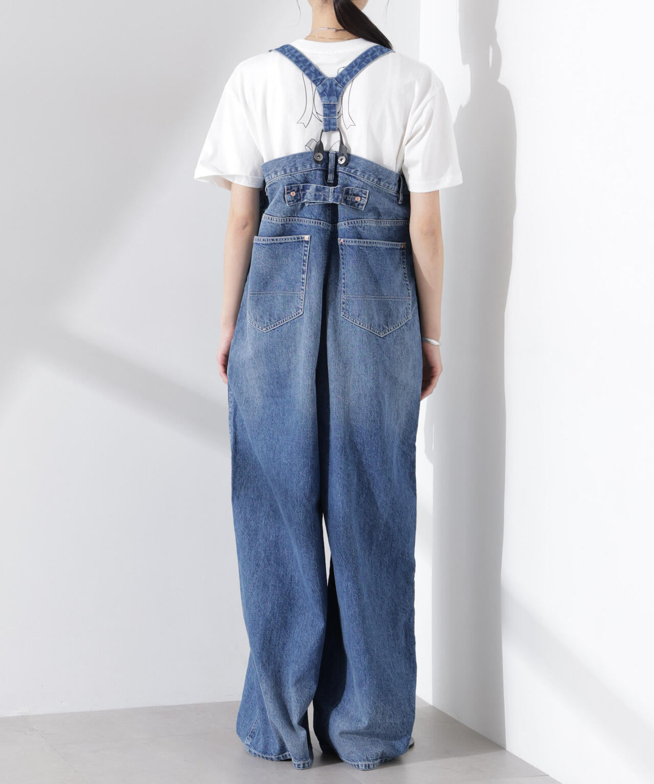 RhodolirioN/5Pockets Suspender Pants Denim 6715127038