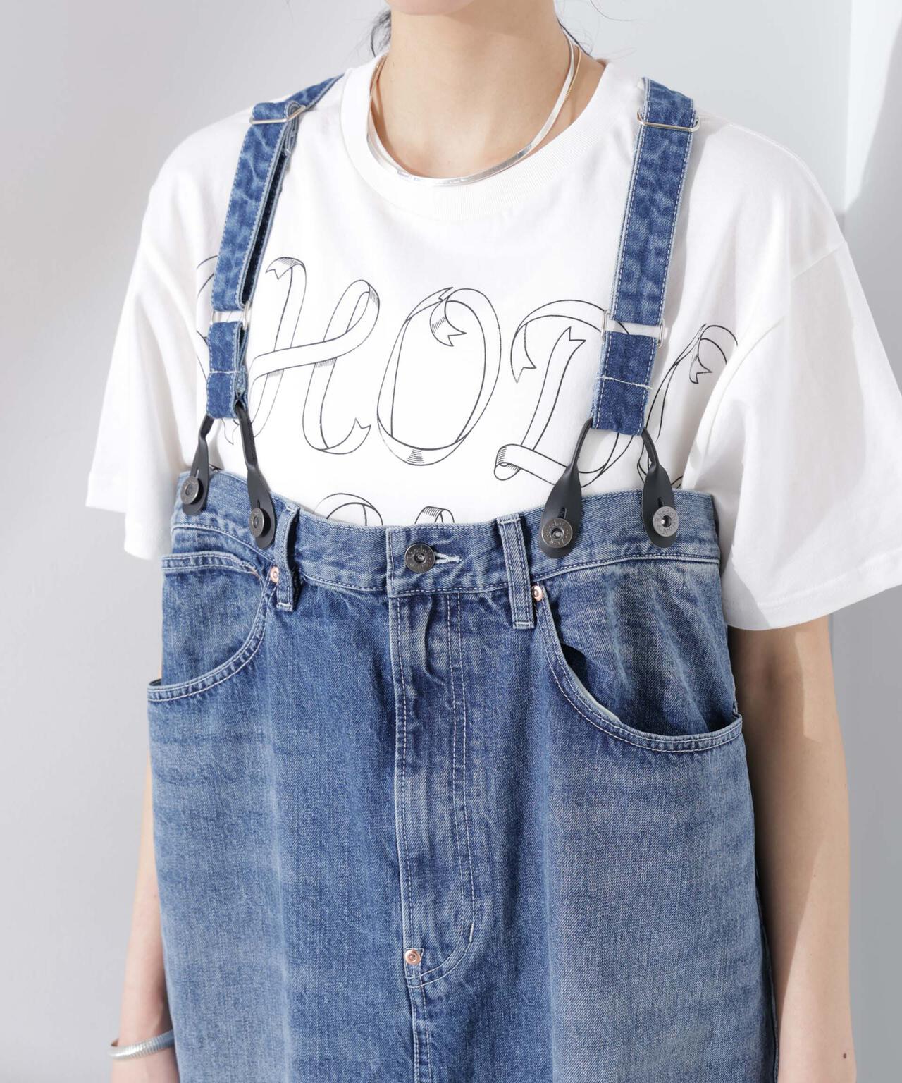 RhodolirioN/5Pockets Suspender Pants Denim 6715127038